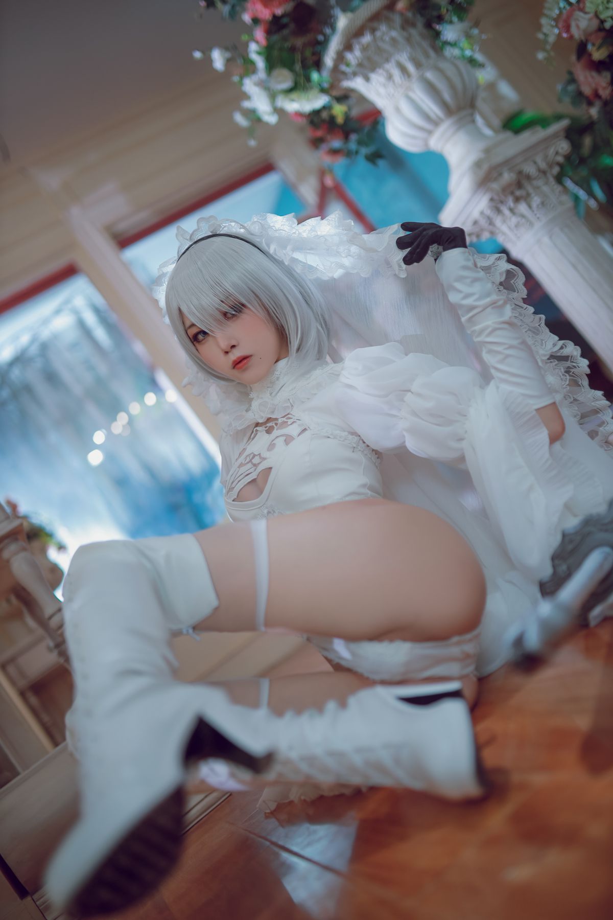 Coser@水淼Aqua Vol.039 Black and white 2B