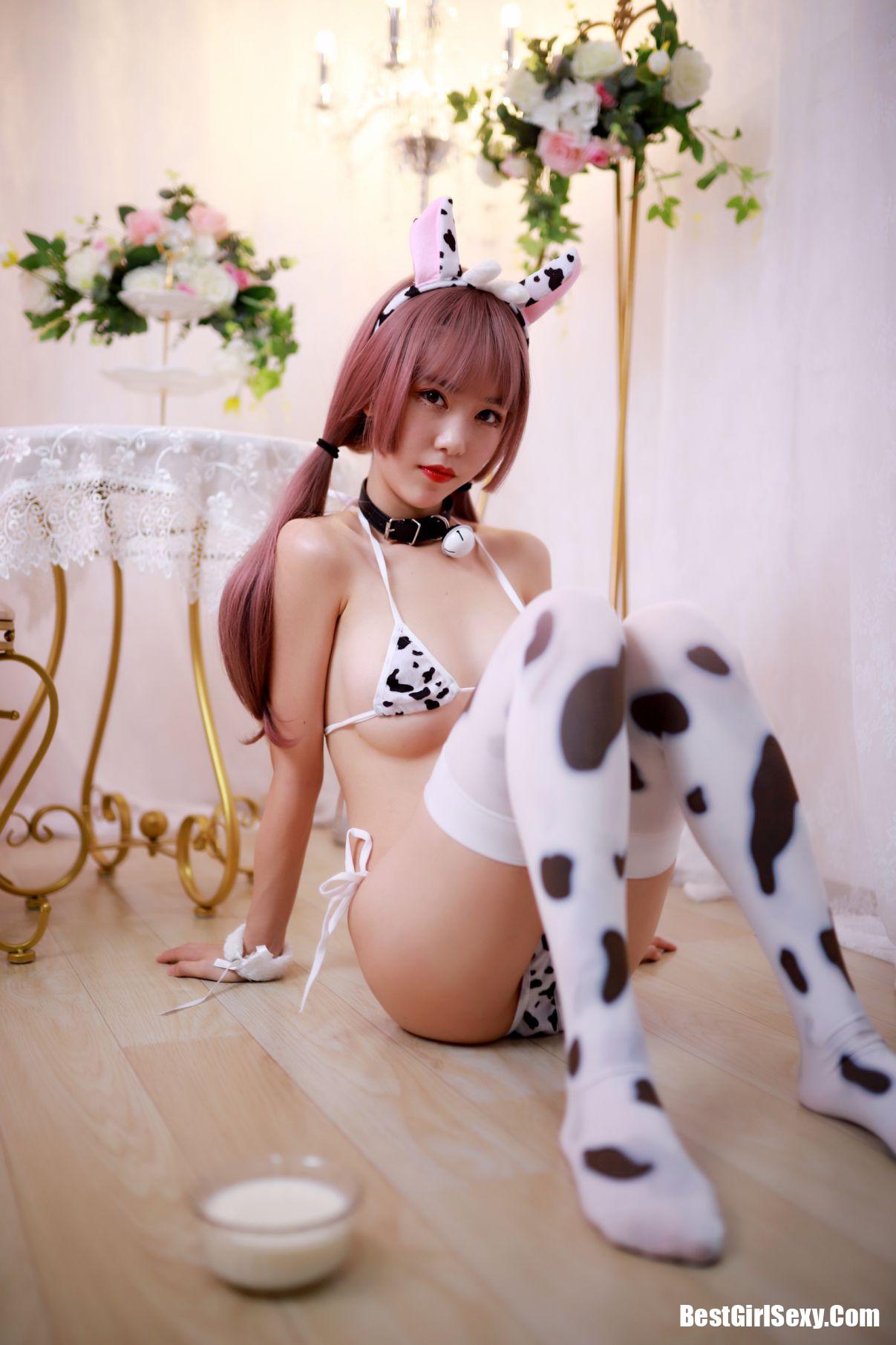 Coser@抖娘-利世 奶牛