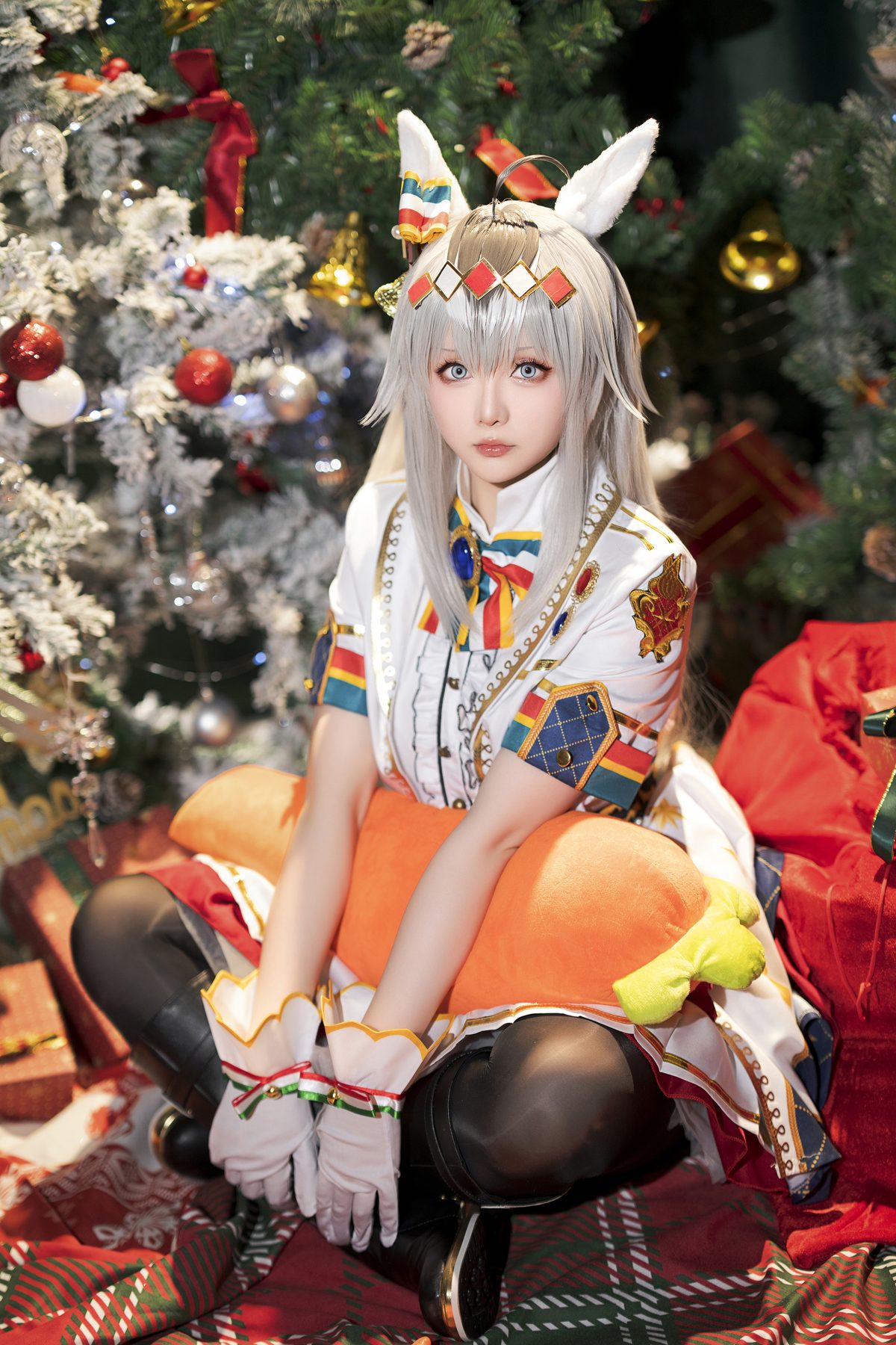 Coser@星之迟迟Hoshilily – 2023年12月计划赠品 赛马娘 小栗帽 圣诞衣装