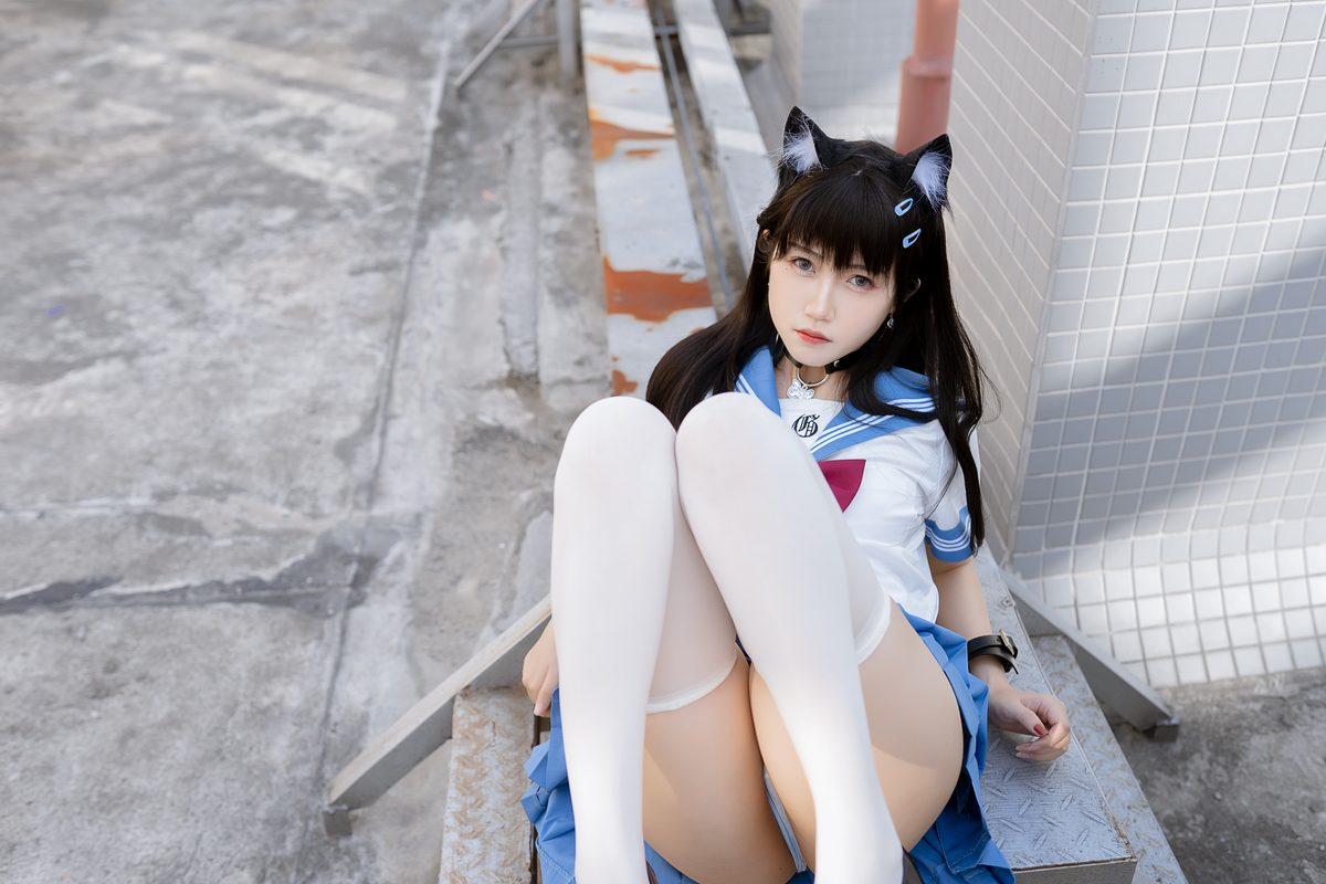 Coser@不呆猫 – 天台小m猫 Part1