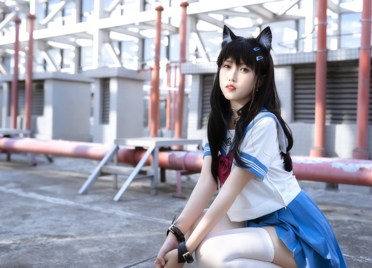 Coser@不呆猫 – 天台小m猫 Part2