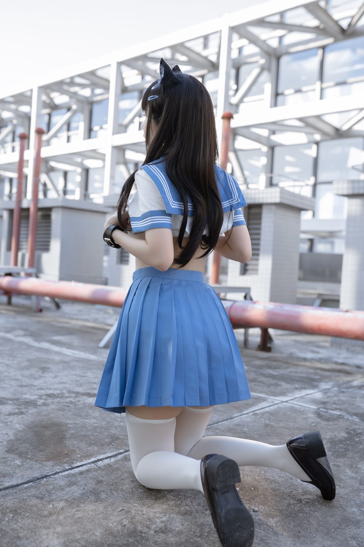 Coser@不呆猫 – 天台小m猫 Part2