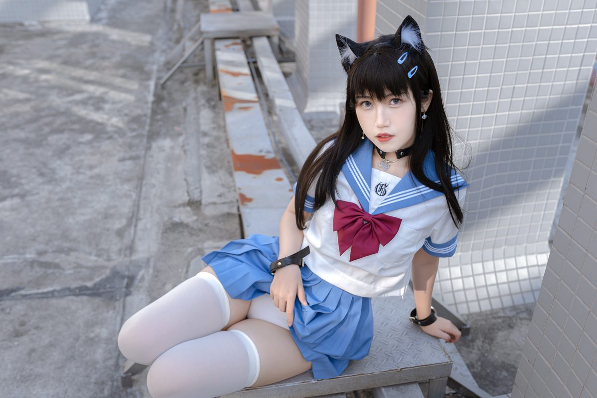 Coser@不呆猫 – 天台小m猫 Part1