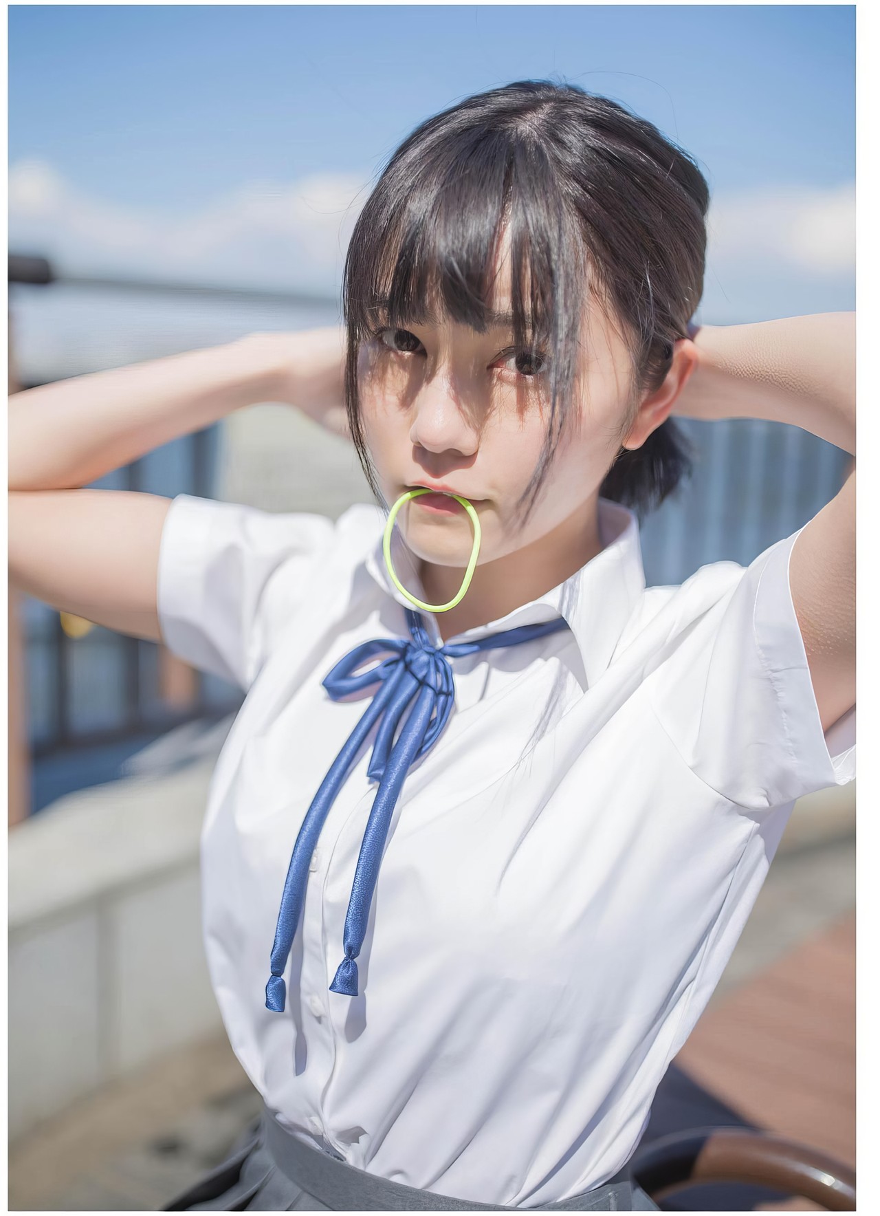 Yuuna Shiratori 白鸟优菜, 1st Visual Book [白皙-BABEL] Set.01 [32P]