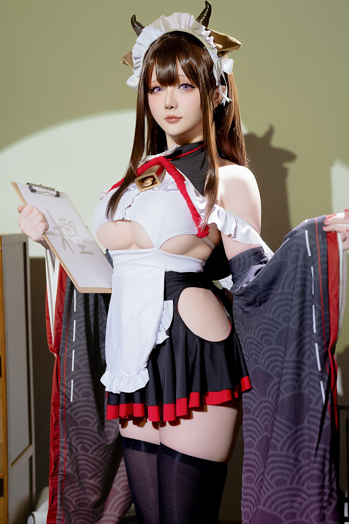 Coser@星之迟迟Hoshilily – 2023年12月计划B 碧蓝航线 樫野 女仆