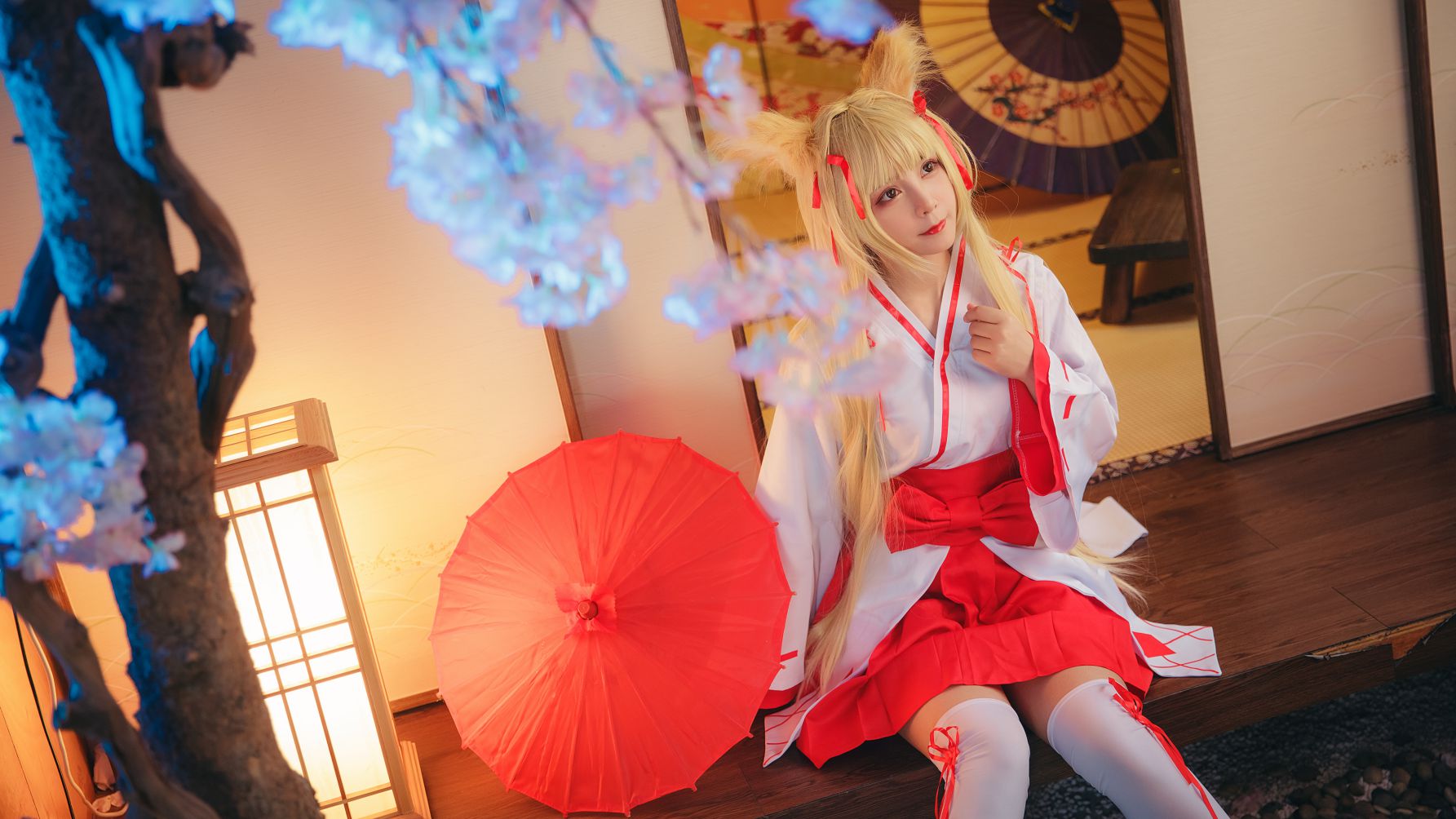 Coser@TenkoOtona&Jasmine Fox Hime Zero Cosplay Album