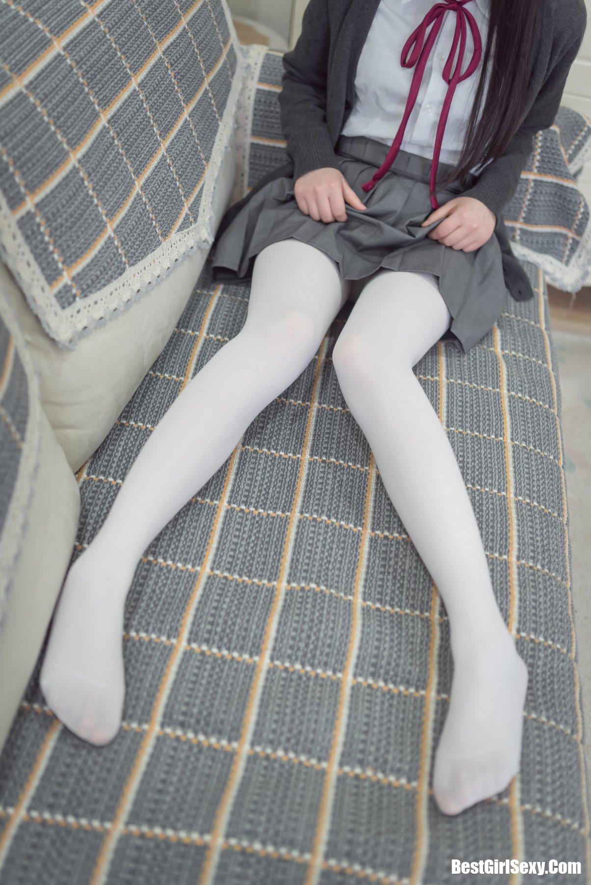 Coser@雪琪SAMA Vol.006 JK纯腿白丝