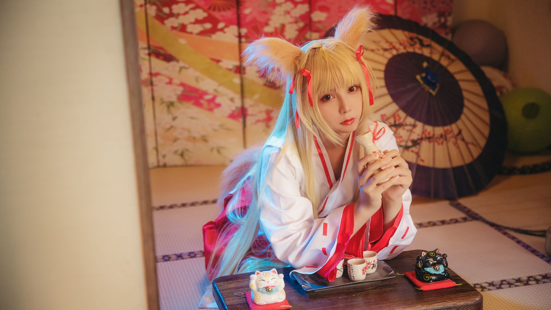 Coser@TenkoOtona&Jasmine Fox Hime Zero Cosplay Album