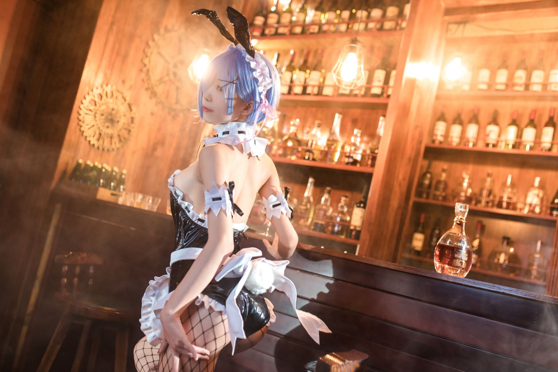 Coser@水淼Aqua Vol.025 蕾姆 兔女郎