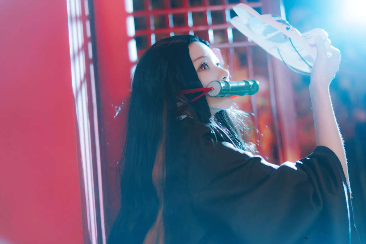 [Cosplay Beauty] [Sakura Momao] Nezuko Kamado 2 [21P]