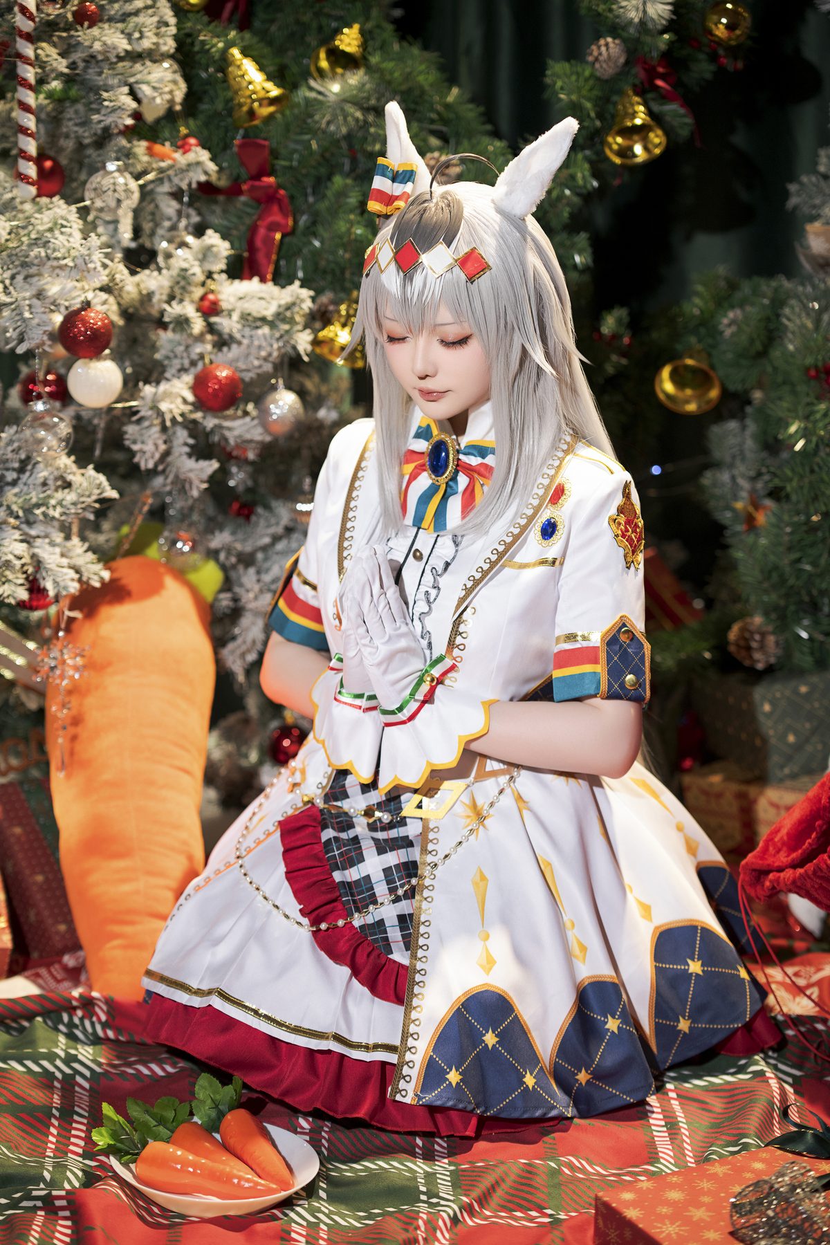 Coser@星之迟迟Hoshilily – 2023年12月计划赠品 赛马娘 小栗帽 圣诞衣装