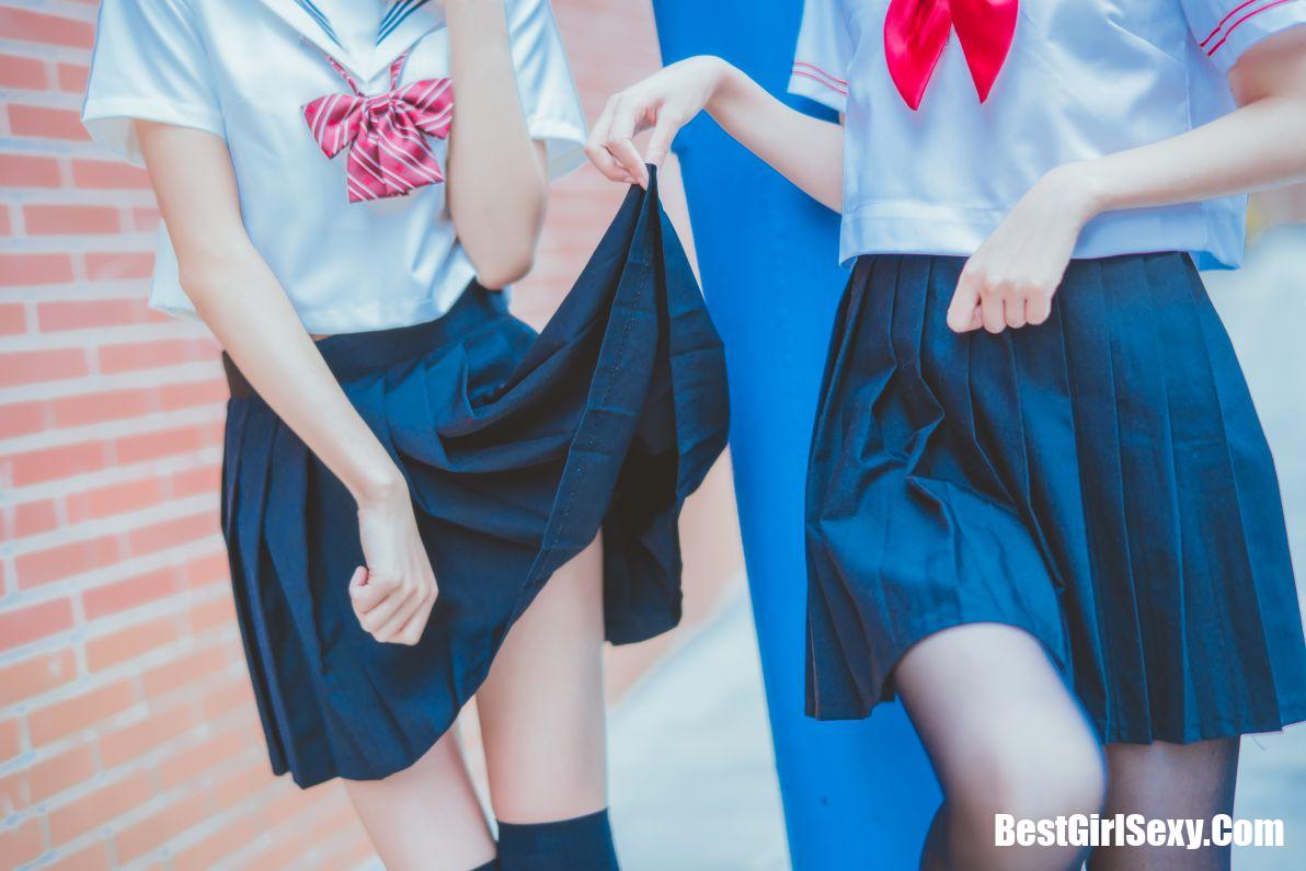 Coser@桜桃喵 Vol.003 JK百合2