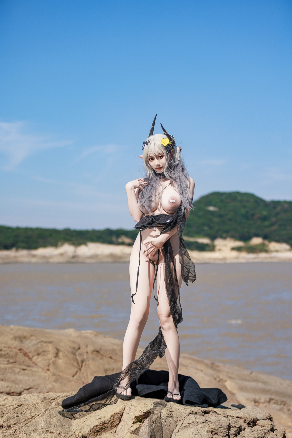 Cosplay 阿雪雪 泥岩泳装 Mud Rock Swimsuit [42P]