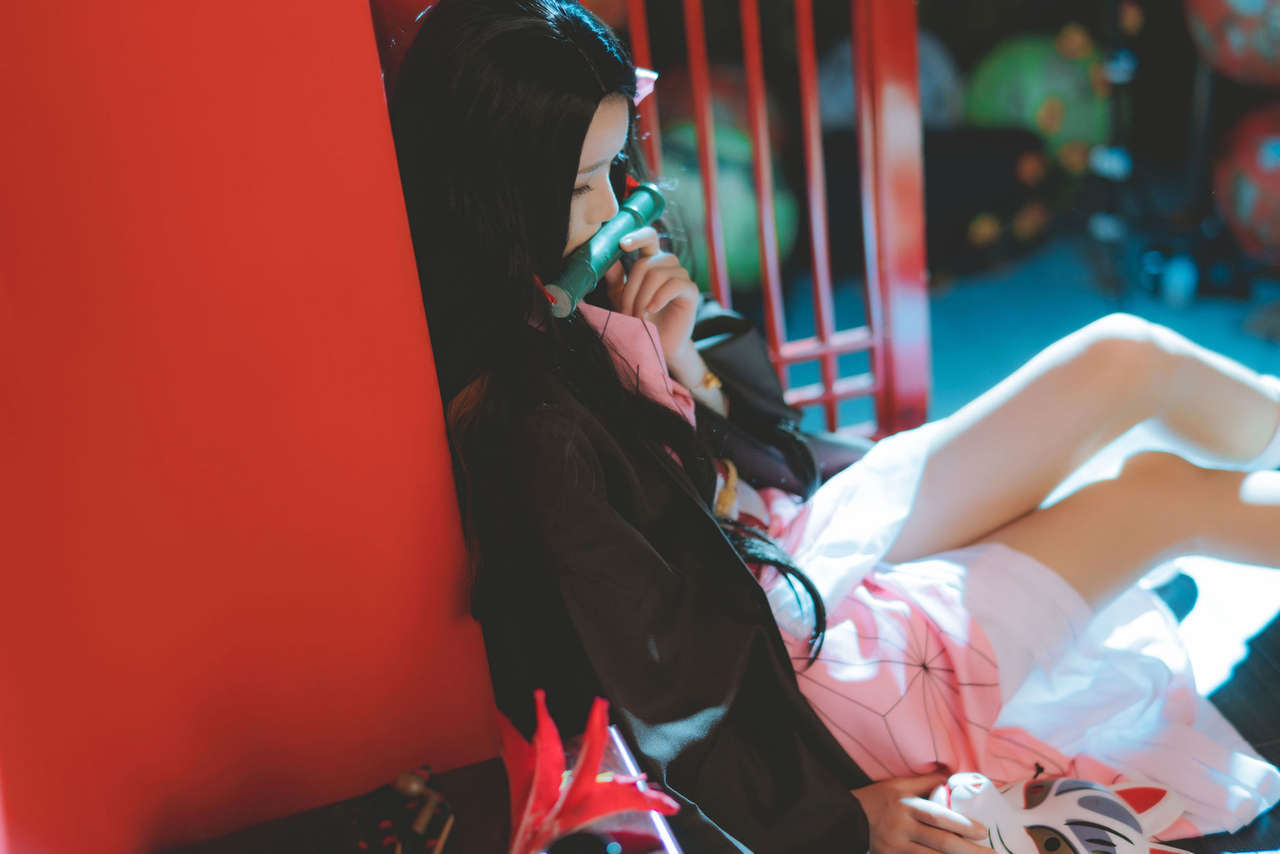 [Cosplay Beauty] [Sakura Momao] Nezuko Kamado 2 [21P]