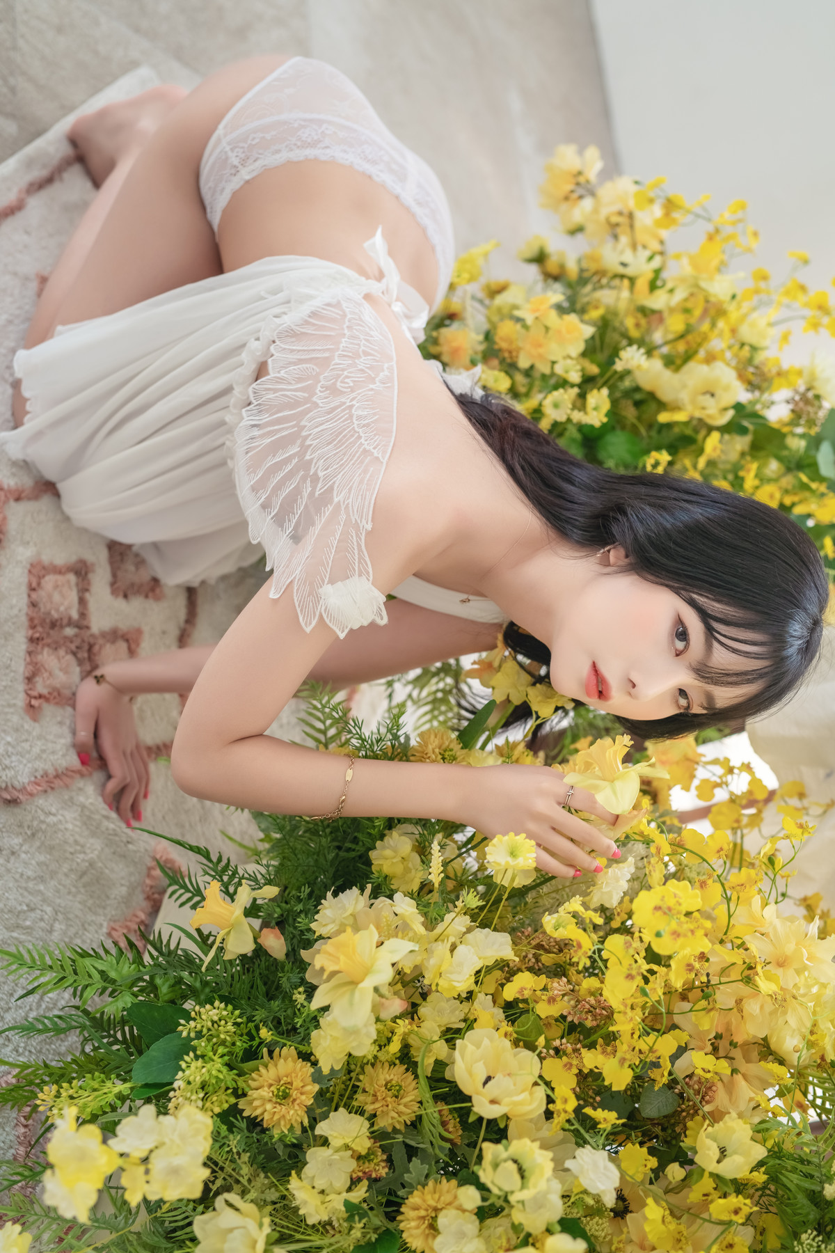 Yuna 유나, [Patreon] Flowers [36P]