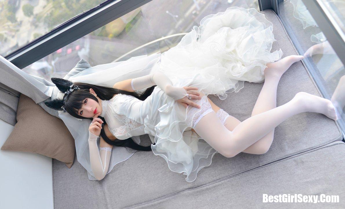 Coser@雪琪SAMA Vol.008 爱宕婚纱