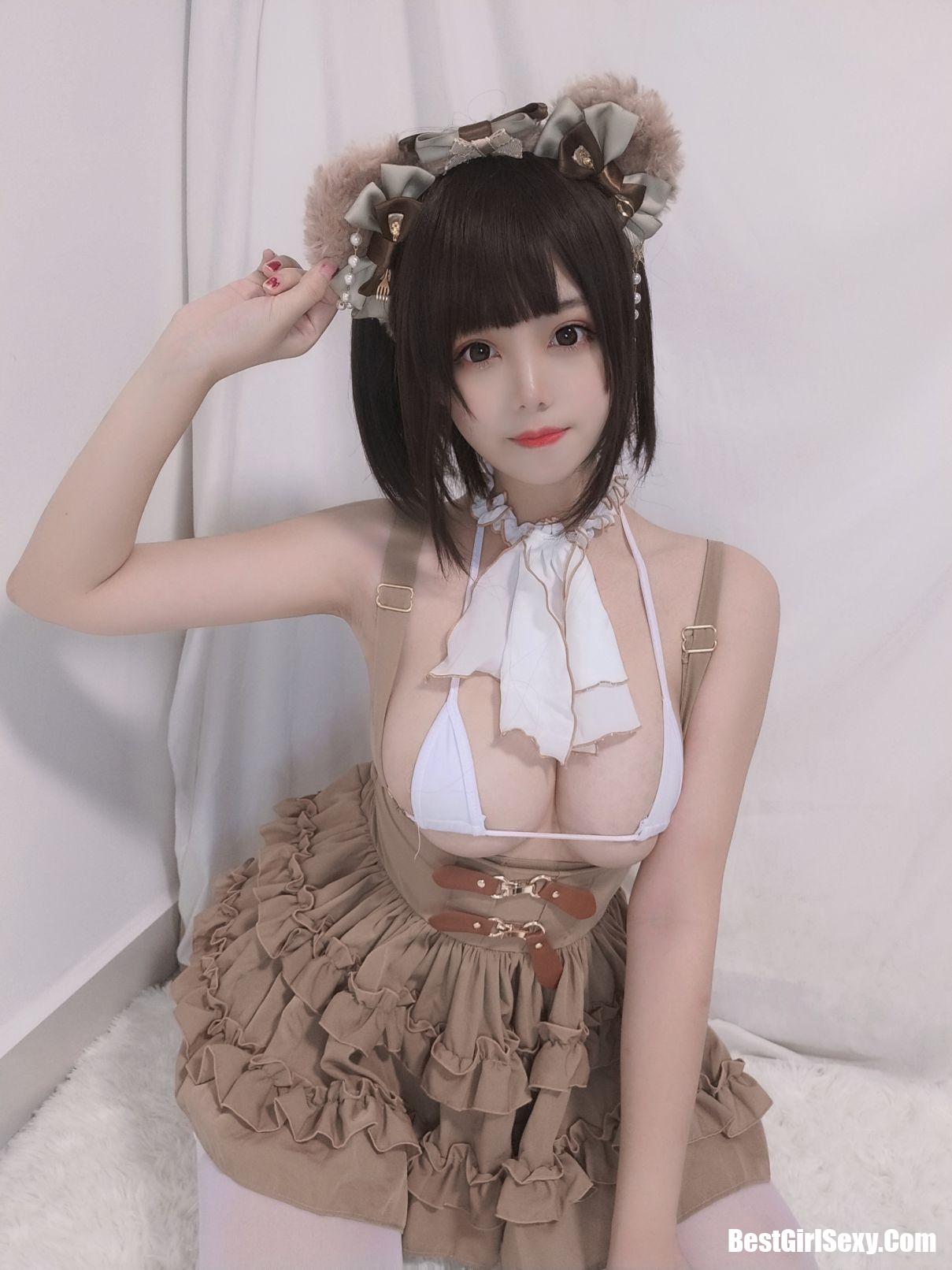 Coser@蜜汁猫裘 Vol.060 小熊