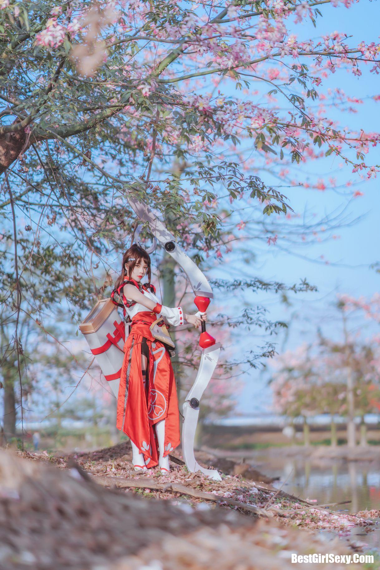 Coser@桜桃喵 Vol.023 王者荣耀伽罗COS