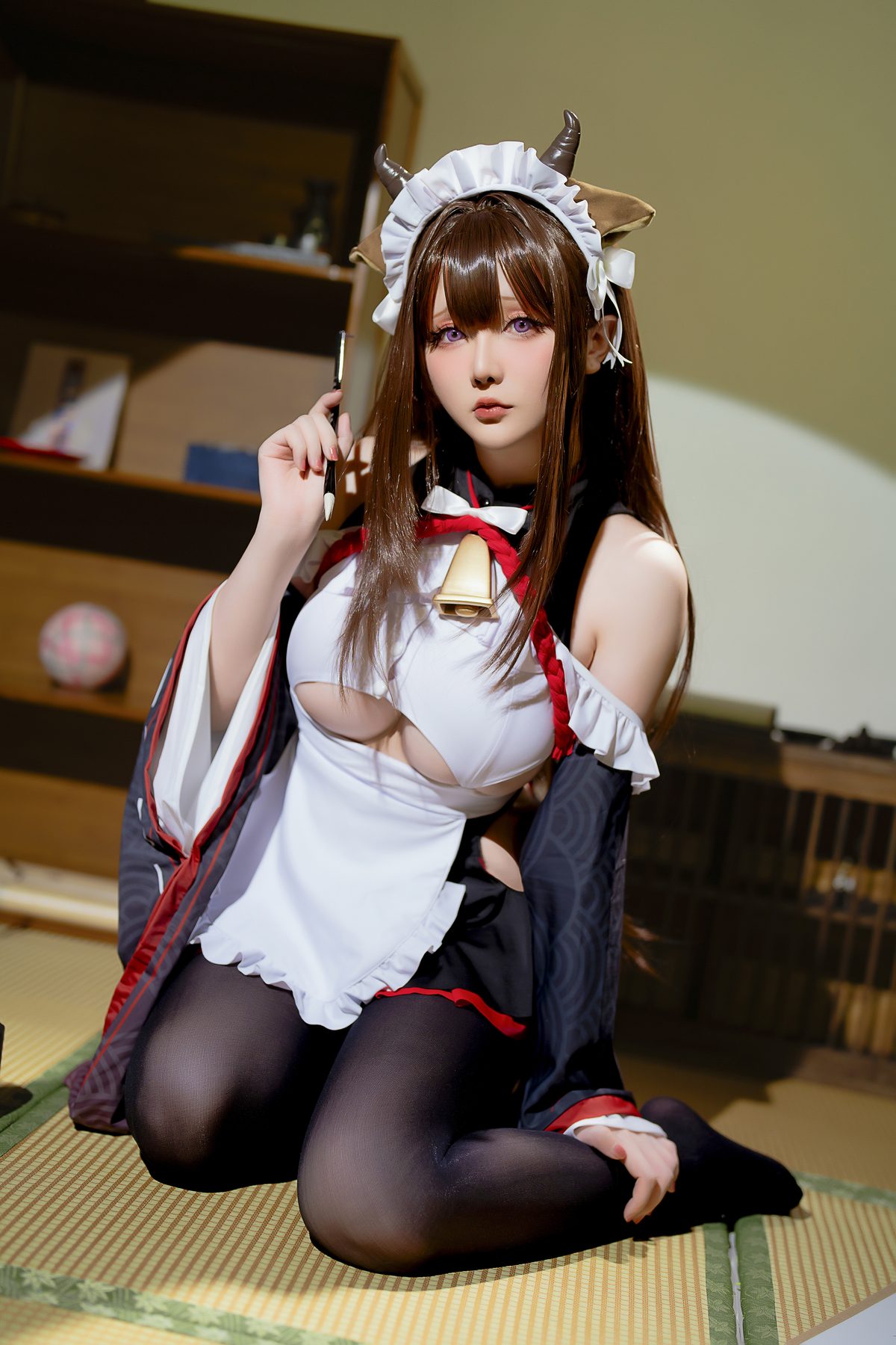 Coser@星之迟迟Hoshilily – 2023年12月计划B 碧蓝航线 樫野 女仆