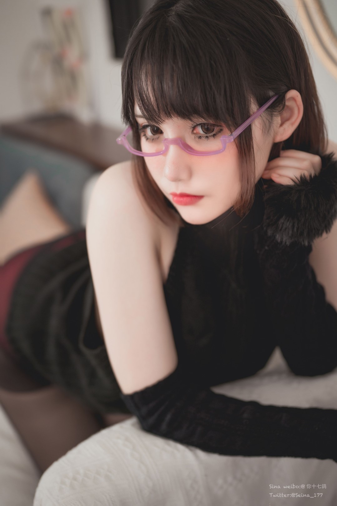 你十七鸽 宿醉毛衣 [41P]