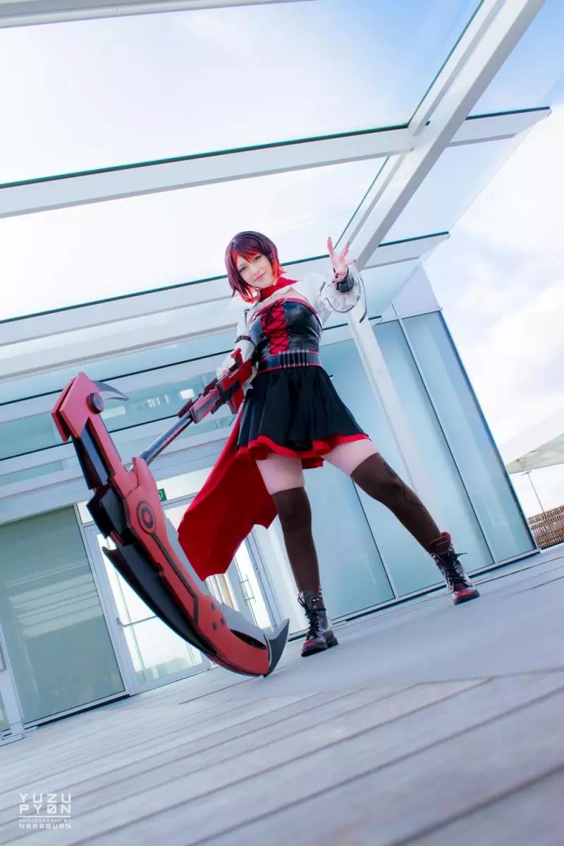 Yuzu Pyon - Ruby Rose (RWBY) 1 [45P]