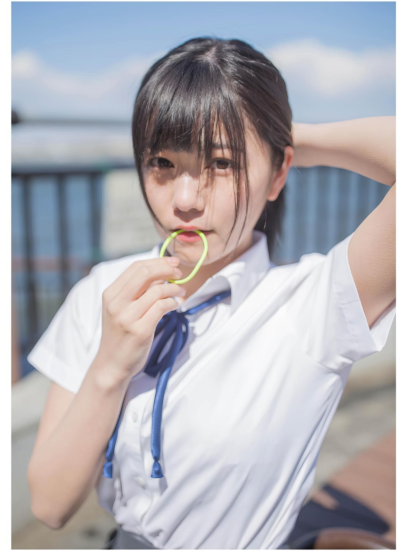 Yuuna Shiratori 白鸟优菜, 1st Visual Book [白皙-BABEL] Set.01 [32P]