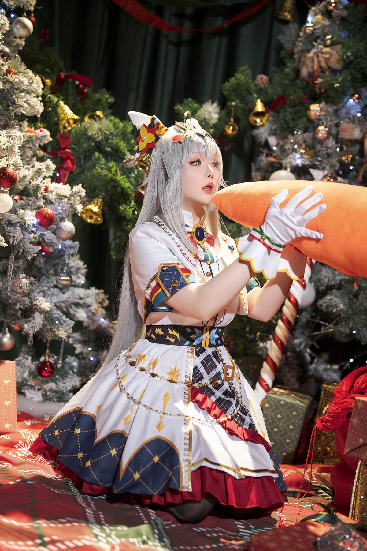 Coser@星之迟迟Hoshilily – 2023年12月计划赠品 赛马娘 小栗帽 圣诞衣装