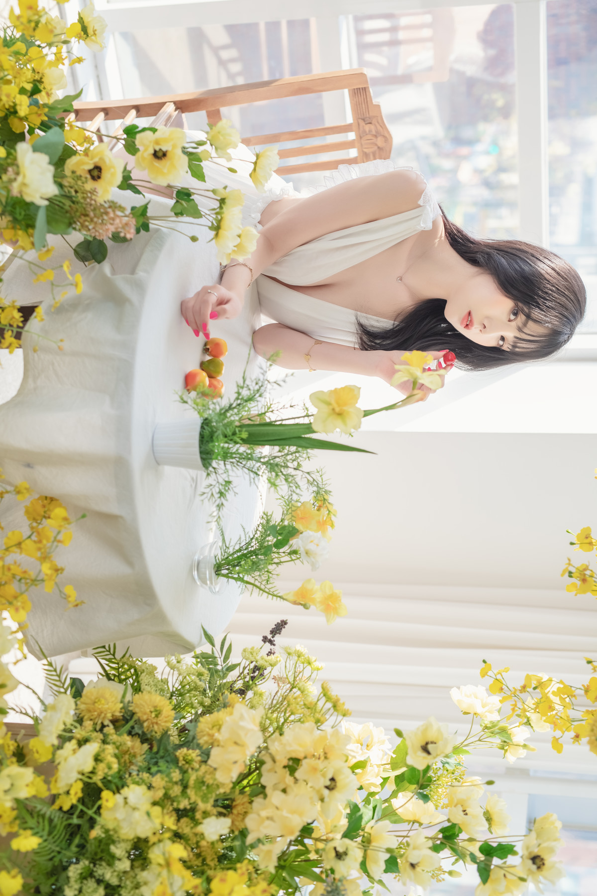 Yuna 유나, [Patreon] Flowers [36P]