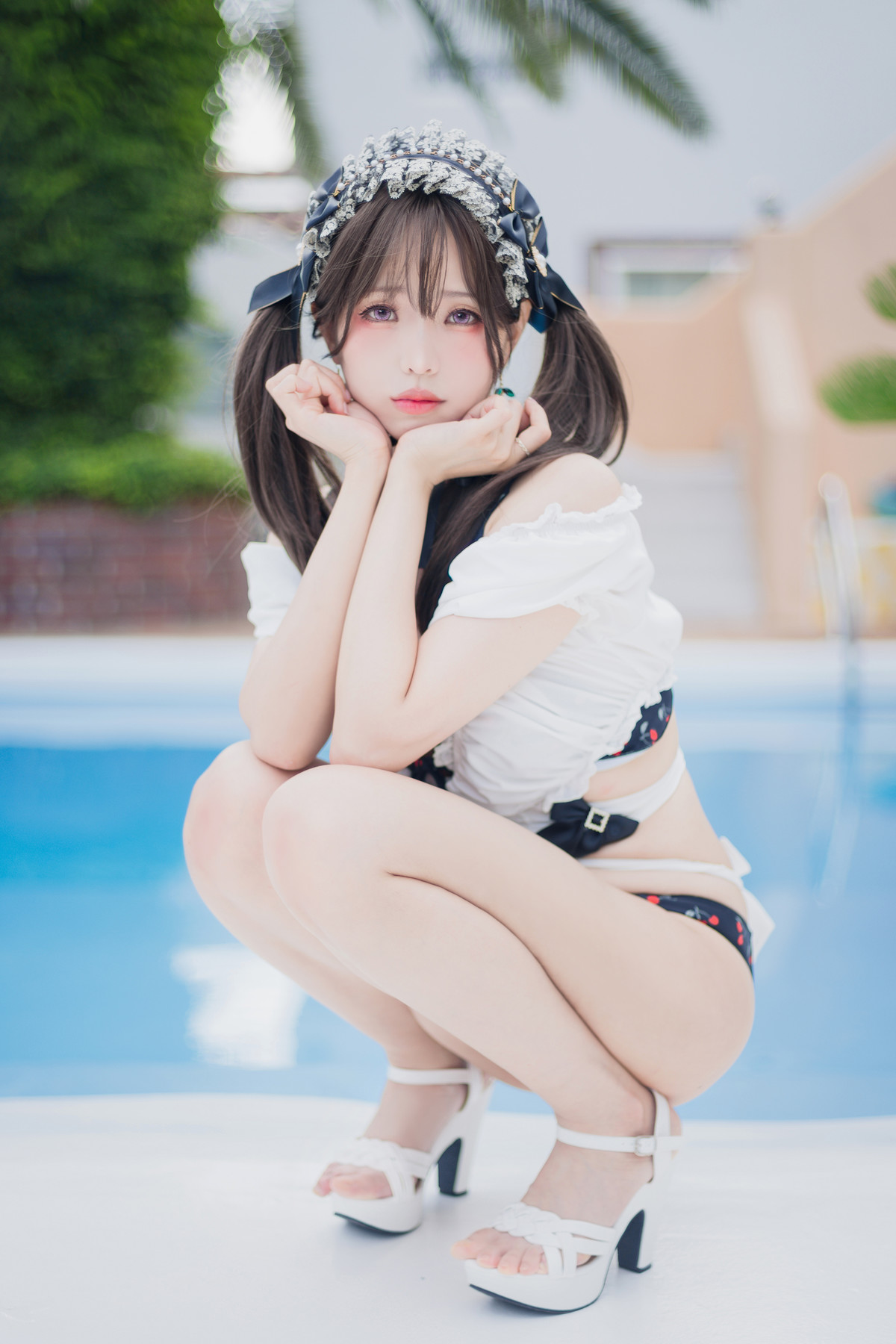 Cosplay ElyEE子 櫻桃地雷系少女 [39P]