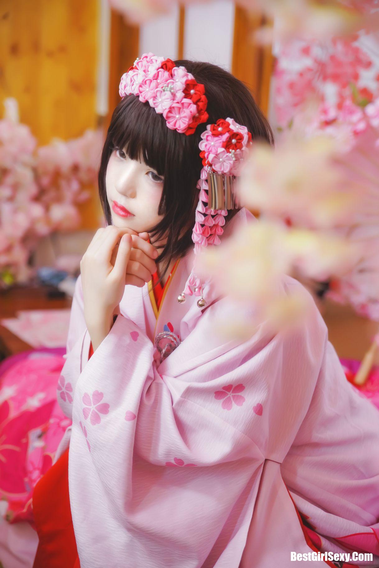 Coser@桜桃喵 Vol.032 加藤惠 和服