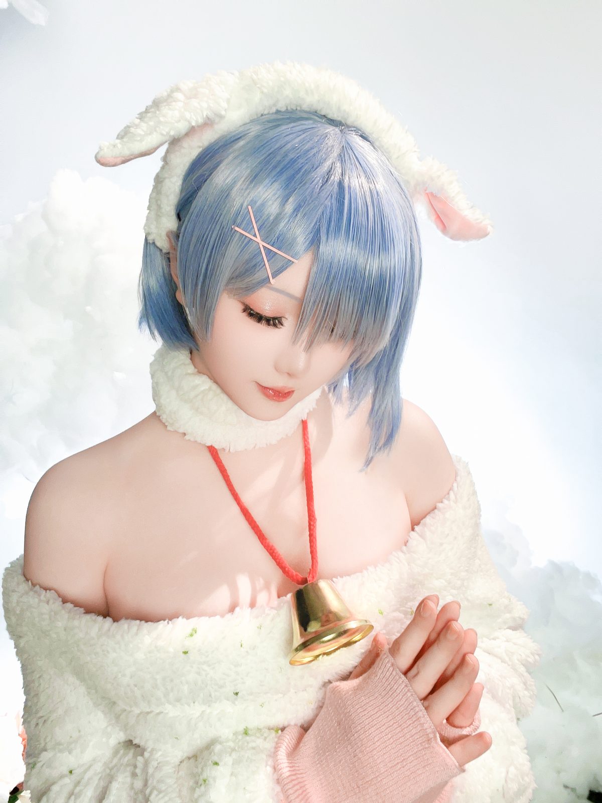 Coser@星之迟迟Hoshilily – 2024年01月计划赠品 RE 0 蕾姆 绵羊ver