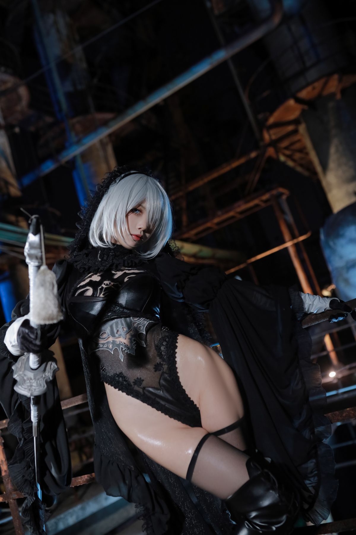 Coser@水淼Aqua Vol.039 Black and white 2B