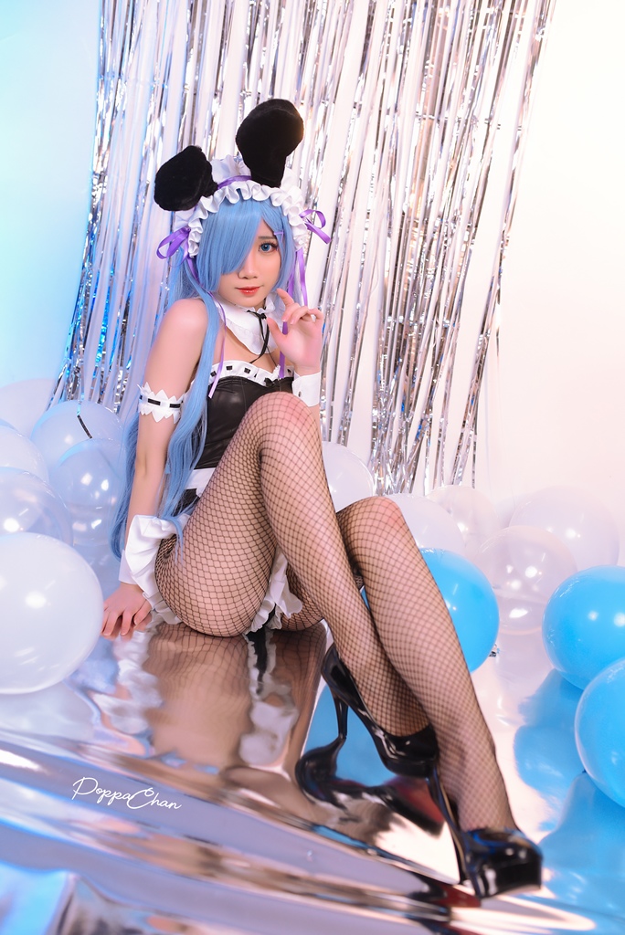 PoppaChan – Rem Bunny [37P]