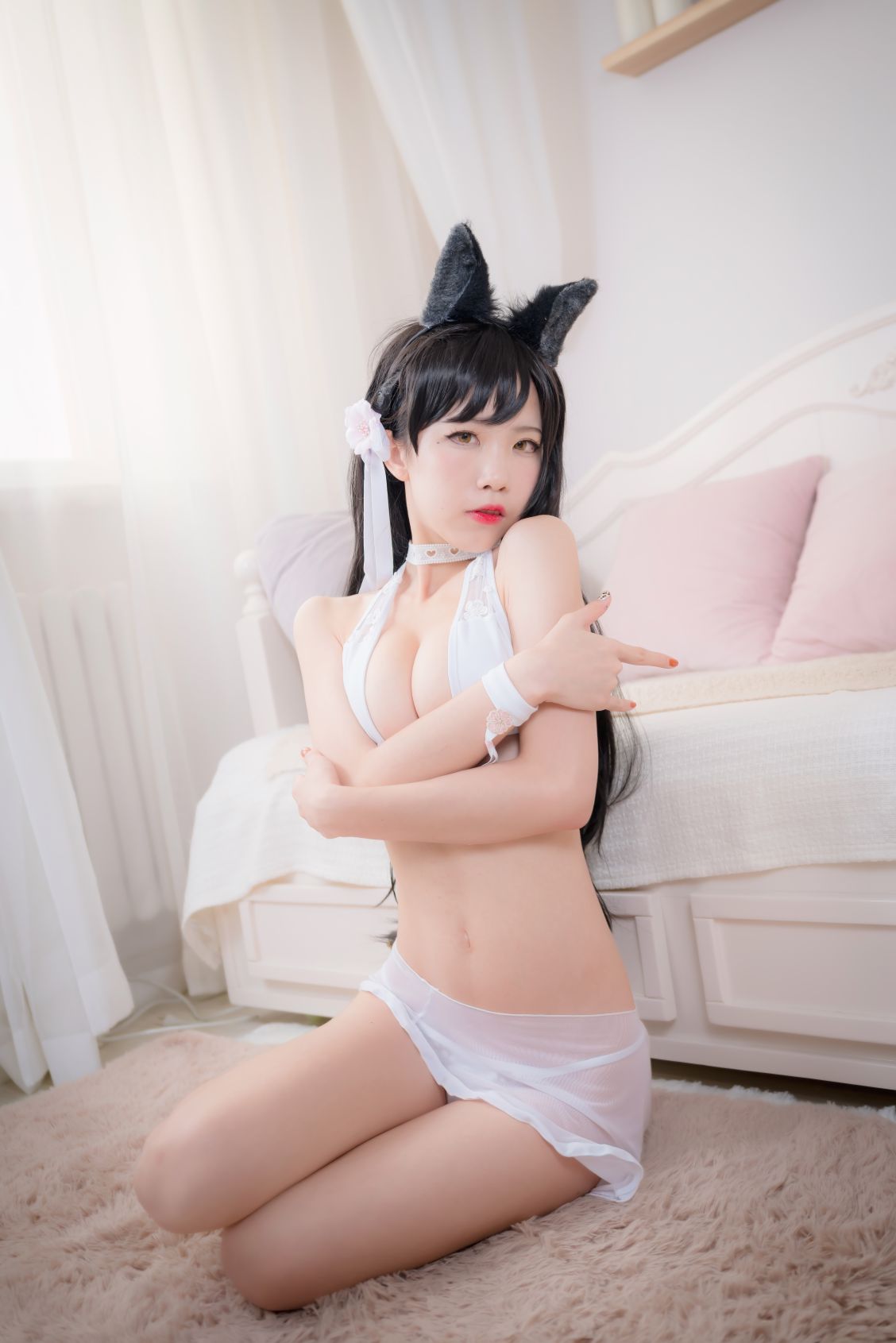 Coser@水淼Aqua Vol.016 爱宕犬 水着