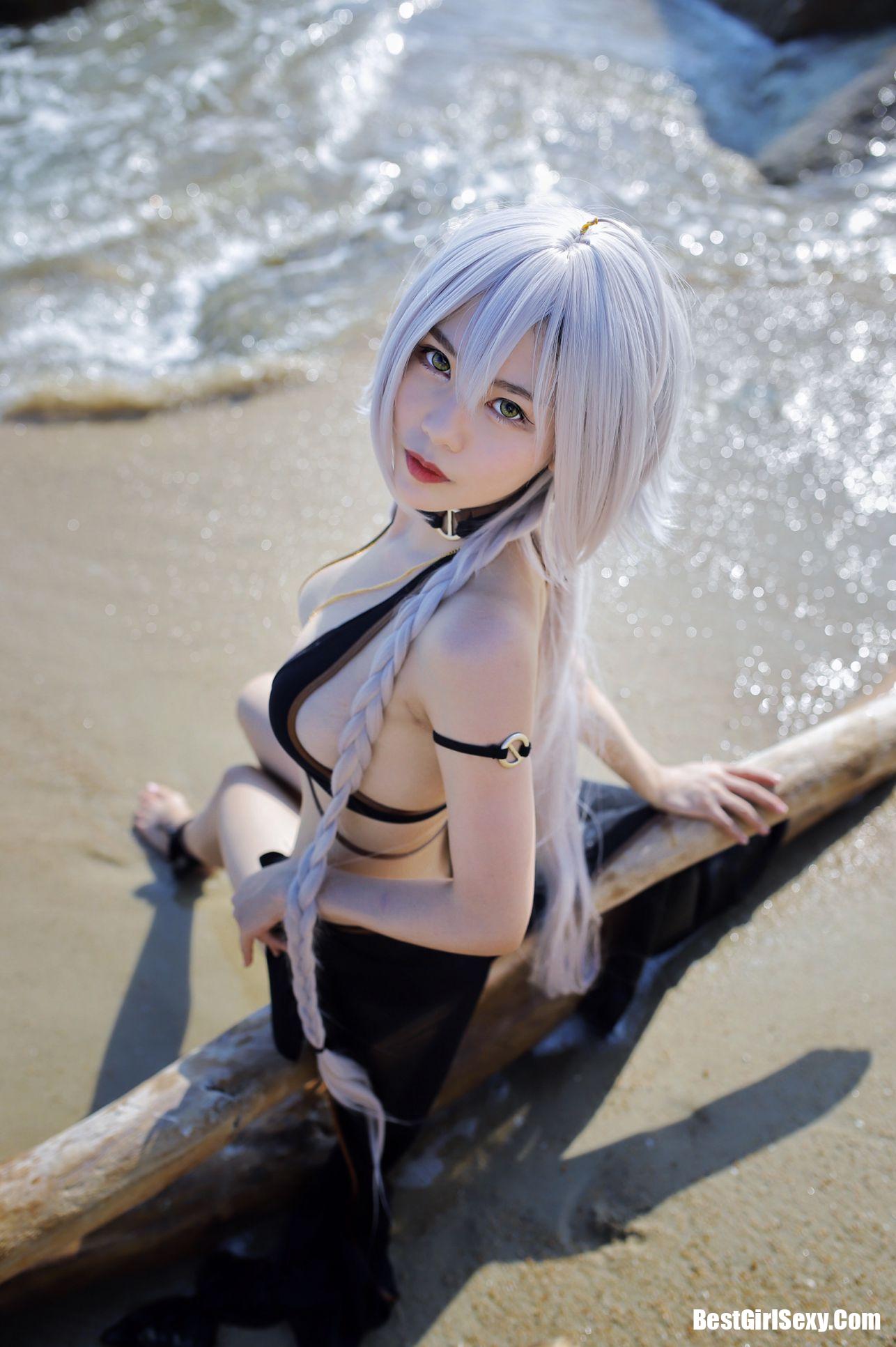 Coser@抖娘-利世 黑贞德泳装