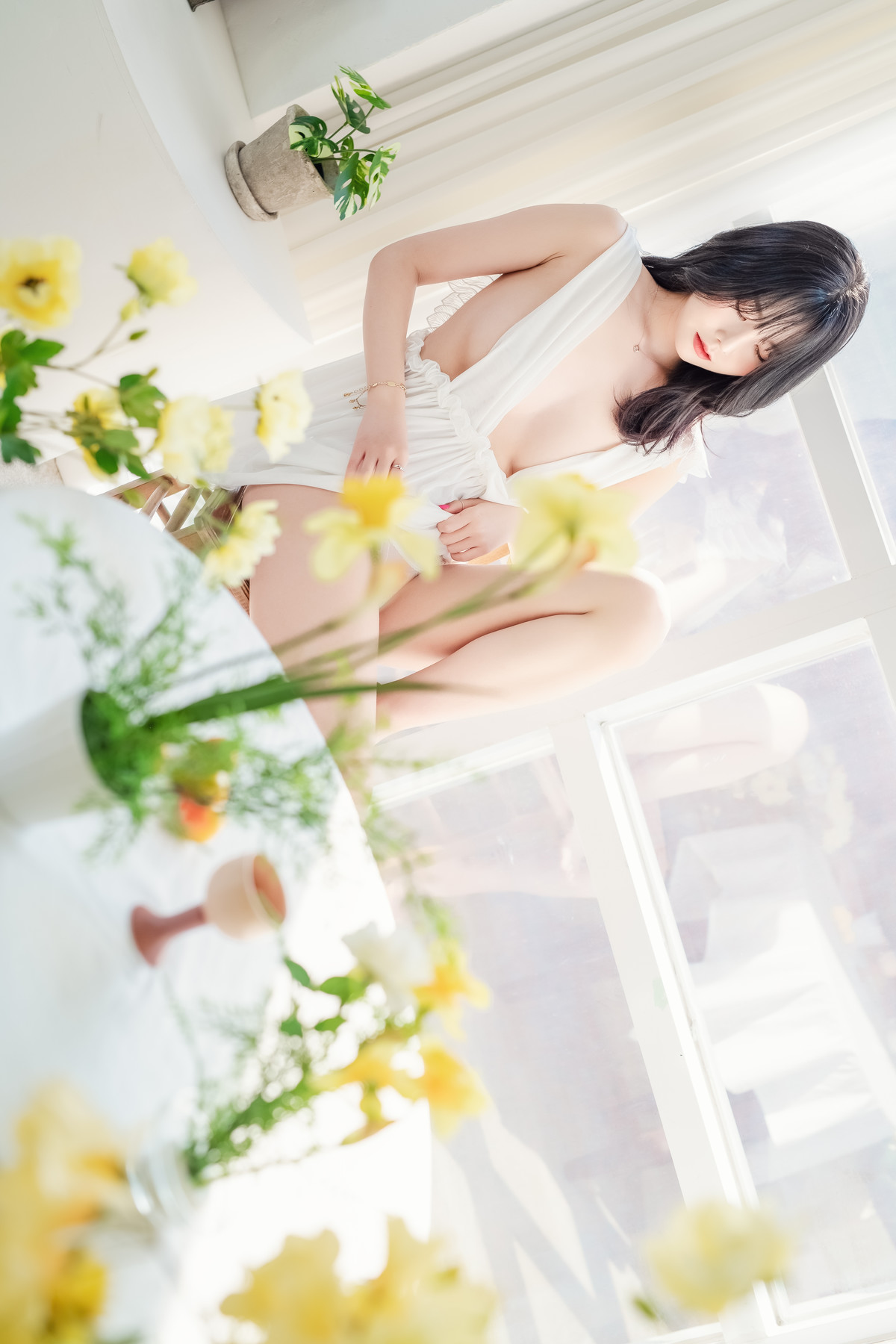 Yuna 유나, [Patreon] Flowers [36P]