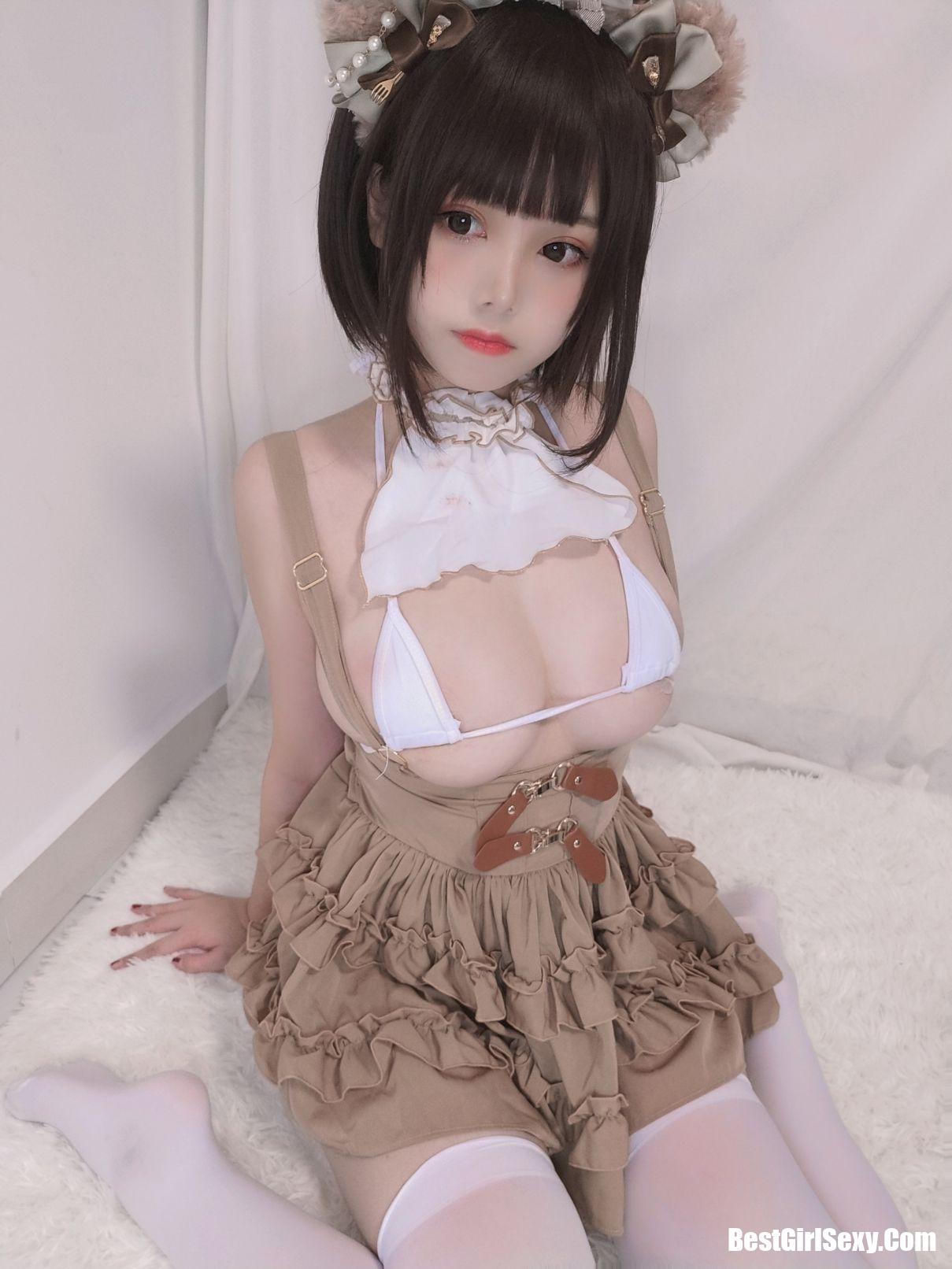 Coser@蜜汁猫裘 Vol.060 小熊
