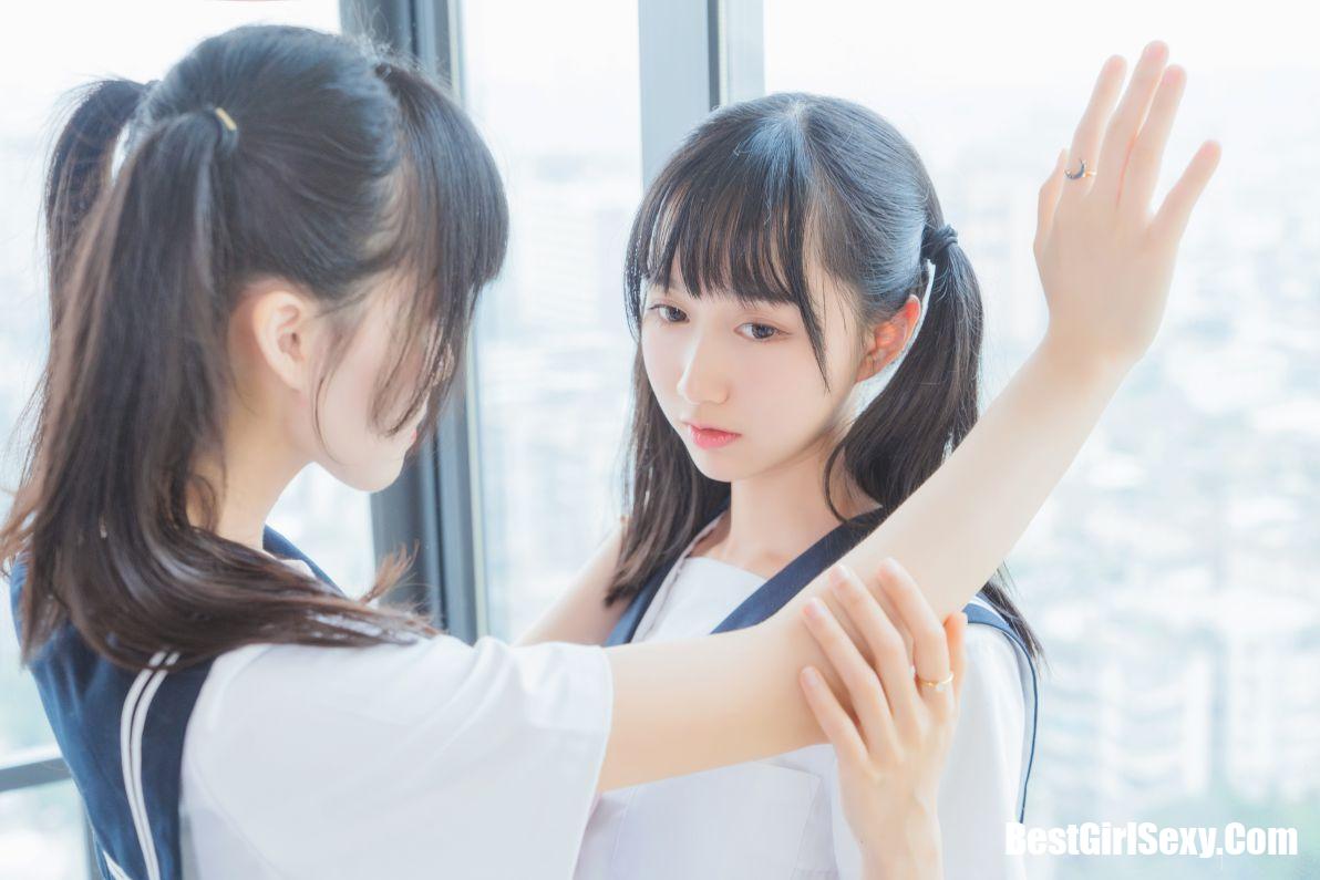 Coser@桜桃喵 Vol.047 制服双子