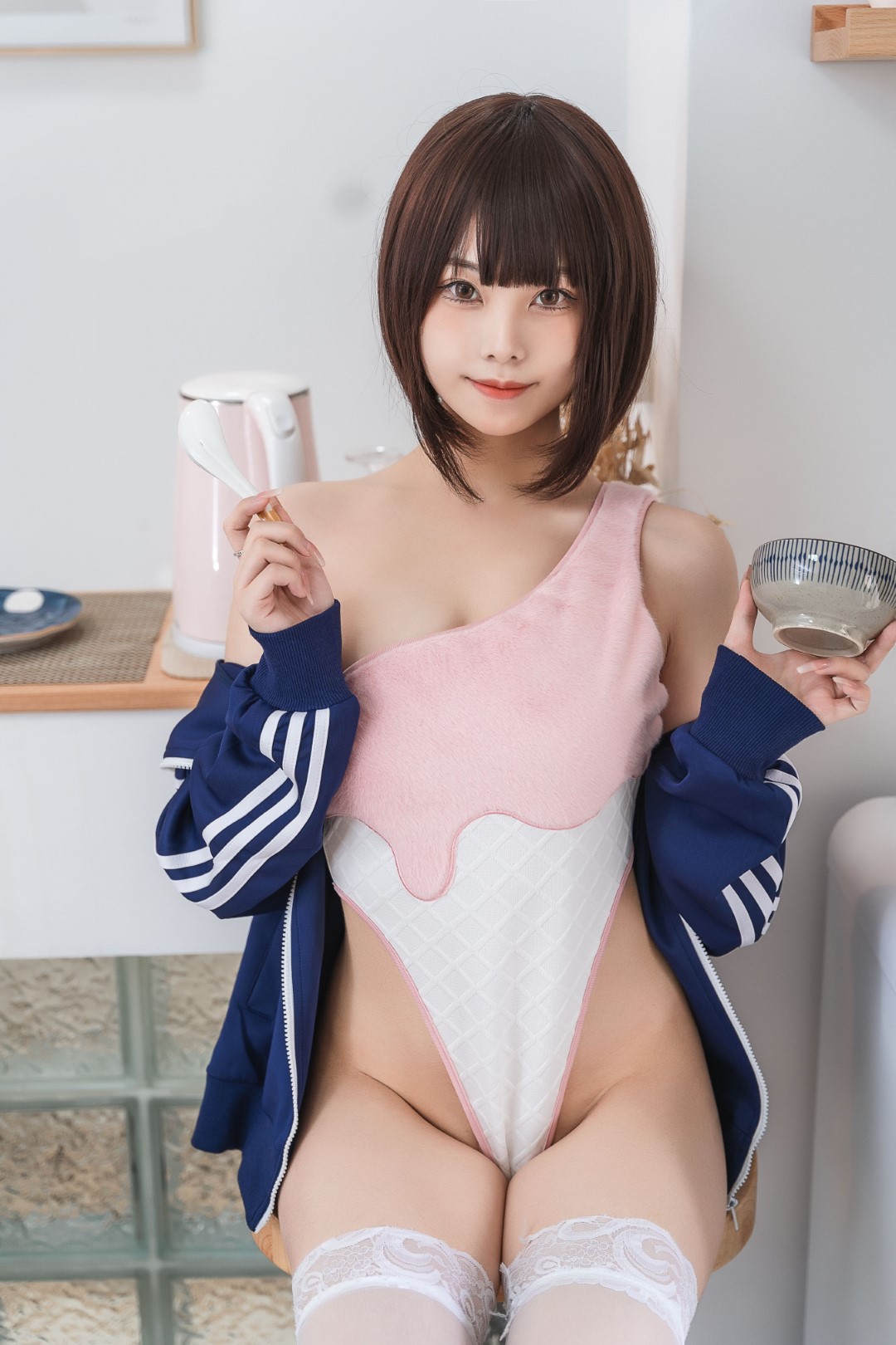 蜜汁猫裘 - NO.75 卯月桃子 [51P]