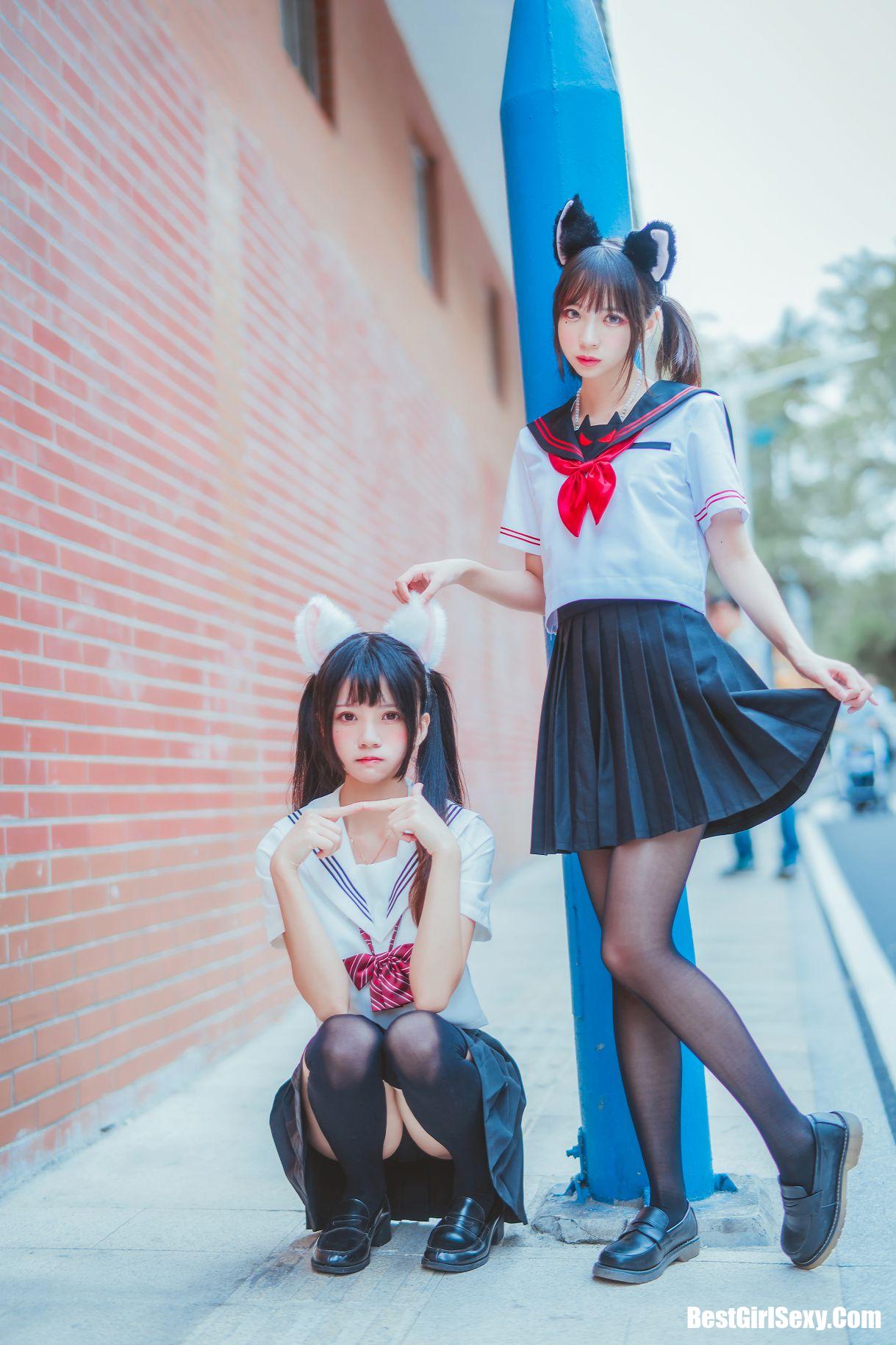 Coser@桜桃喵 Vol.003 JK百合2