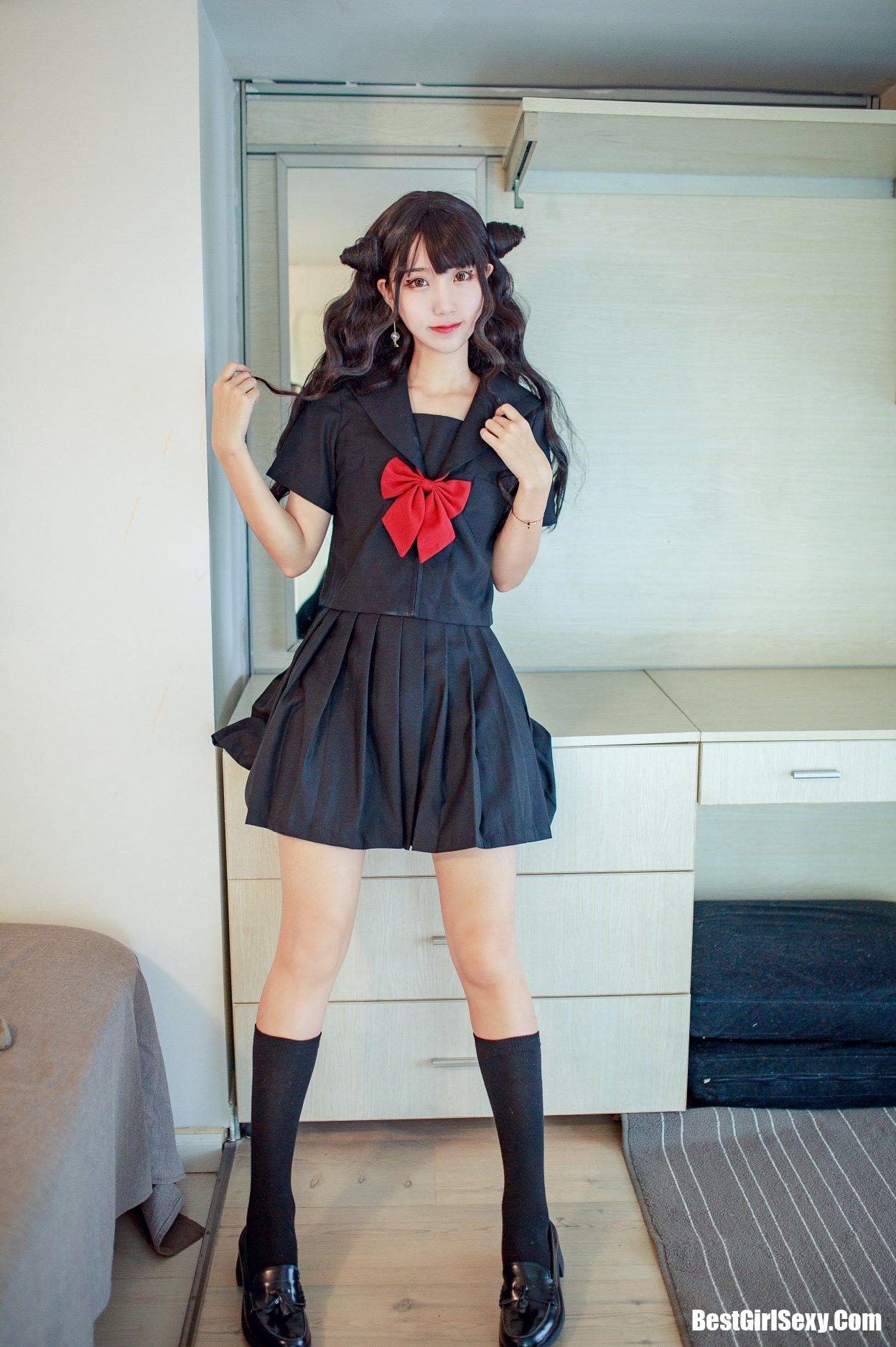 Coser@黑川 Vol.007 小恶魔JK装