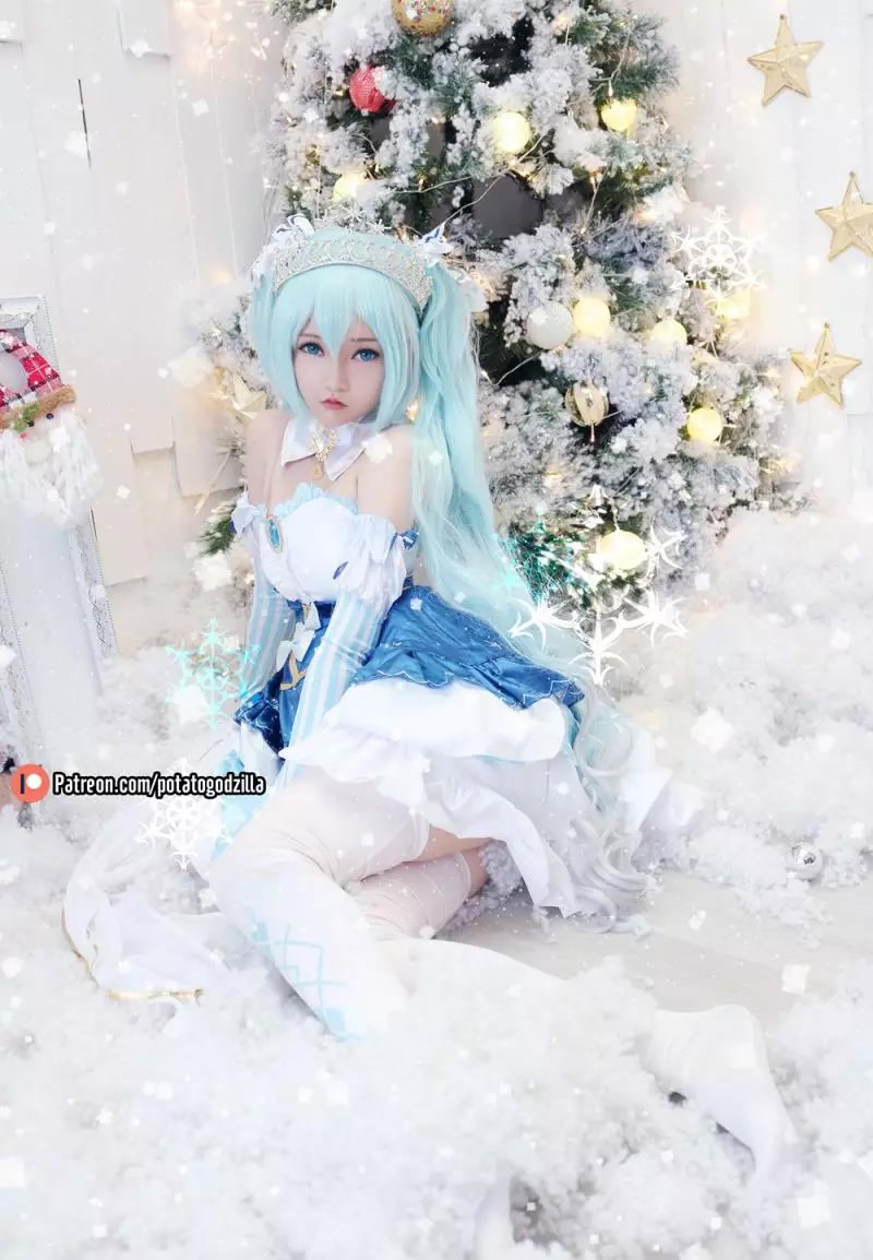 Potato Godzilla - Snow Miku 3 [41P]