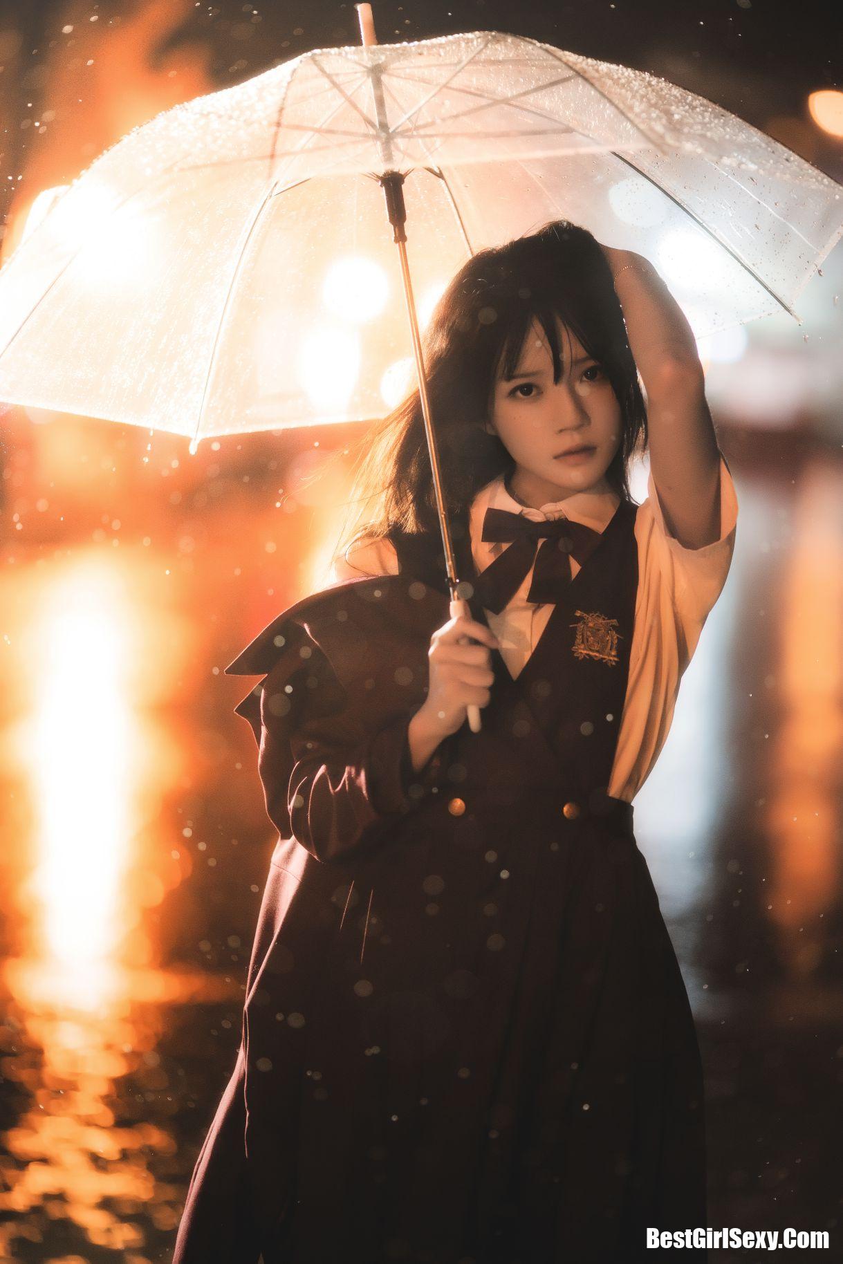 Coser@桜桃喵 Vol.089 桜桃未熟3 雨下