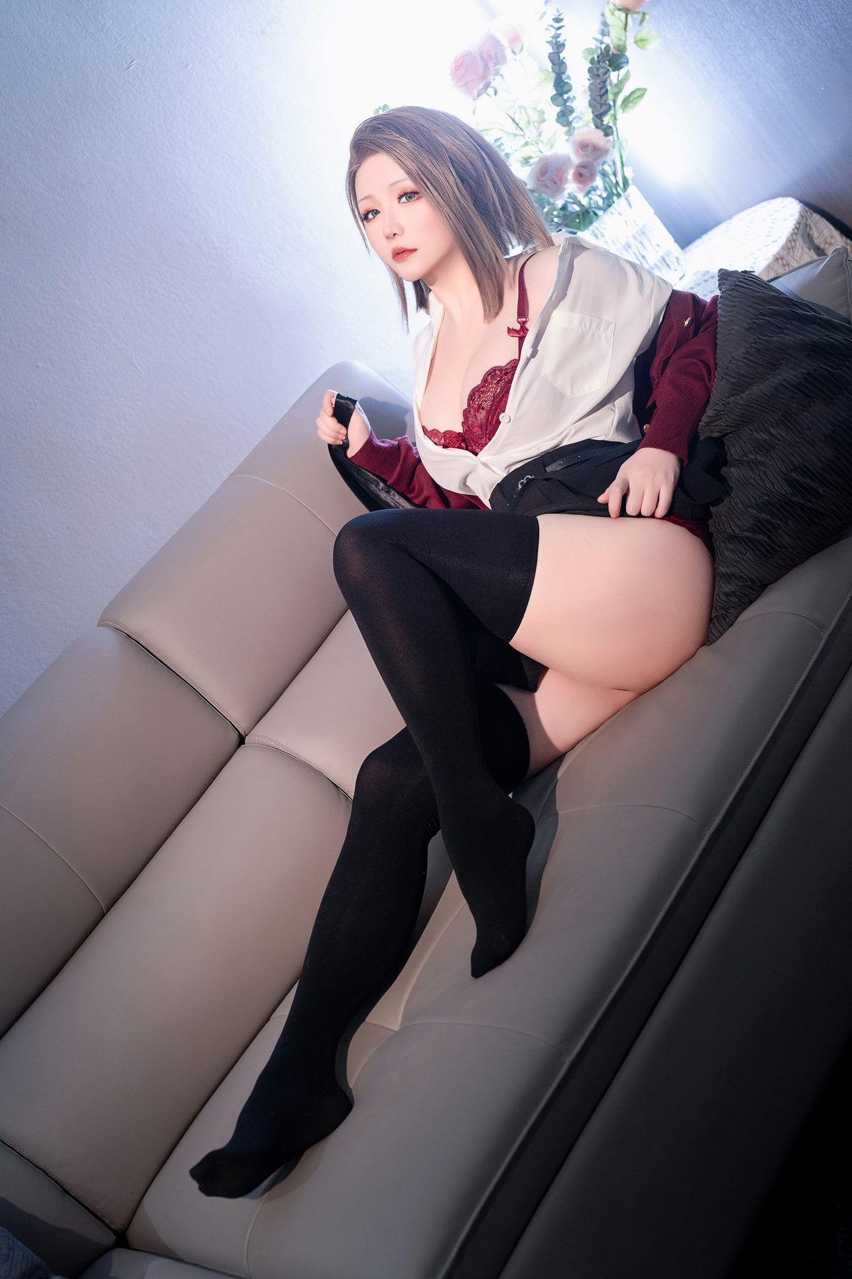 Coser@星之迟迟Hoshilily – 2023年12月计划D 原创-同级生的夜间工作 Part2