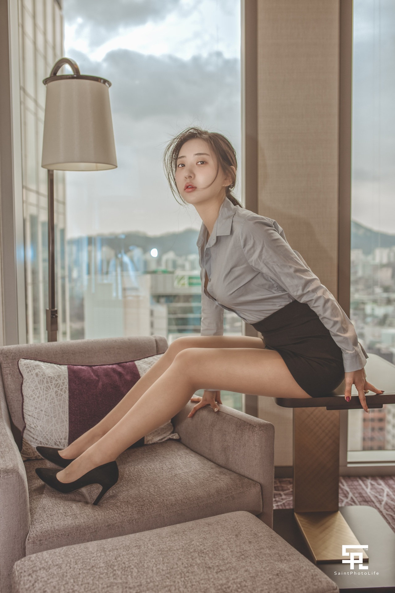 Zenny 신재은, [SAINT Photolife] OL Office Lady [36P]