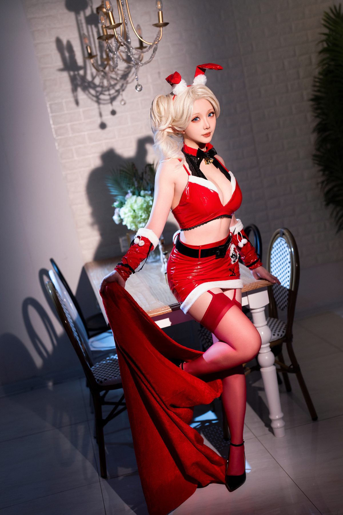 Coser@星之迟迟Hoshilily – 圣诞精灵篇C 礼物袋 Part2