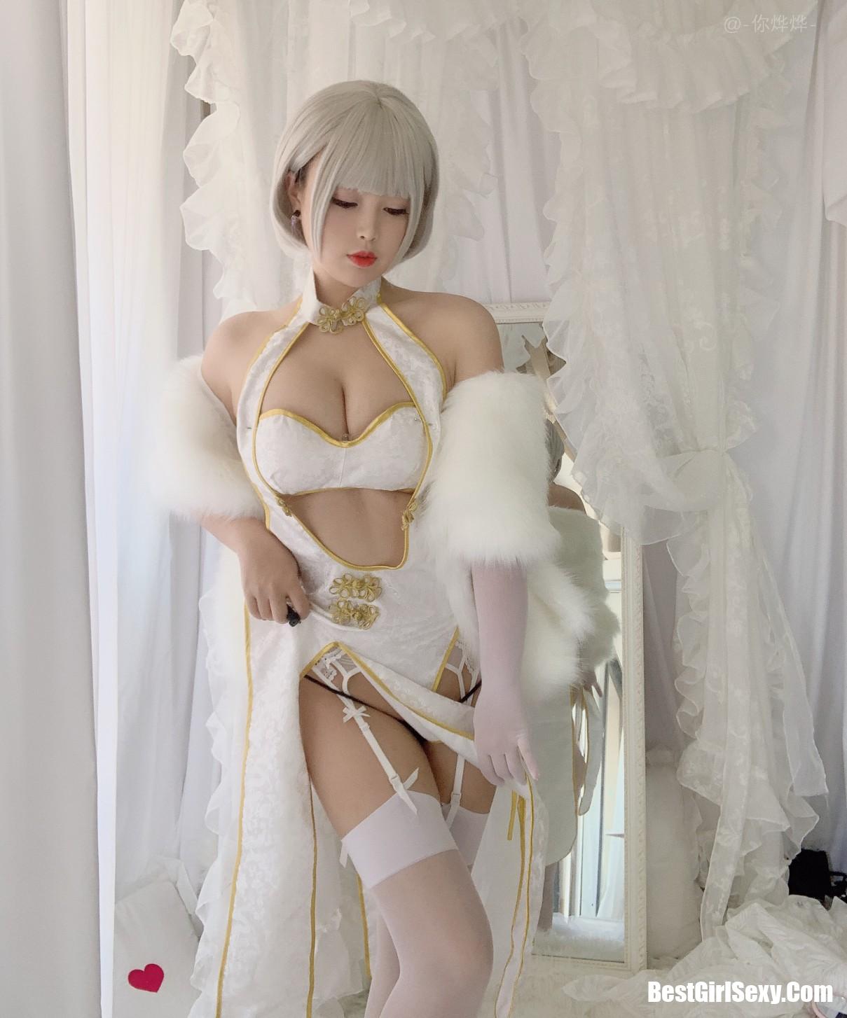 Coser@白烨 Vol.002 白旗袍