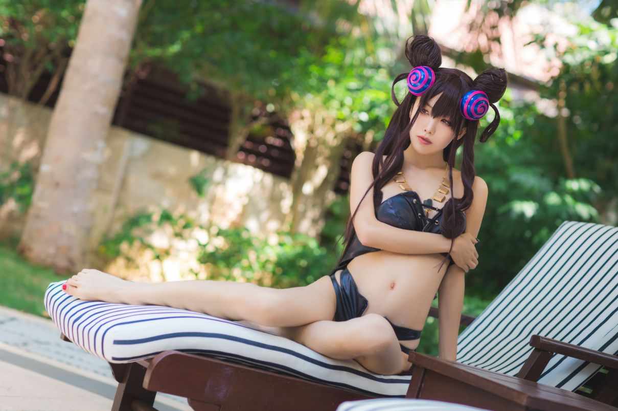 Coser@水淼Aqua Vol.051 紫式部水着Ver