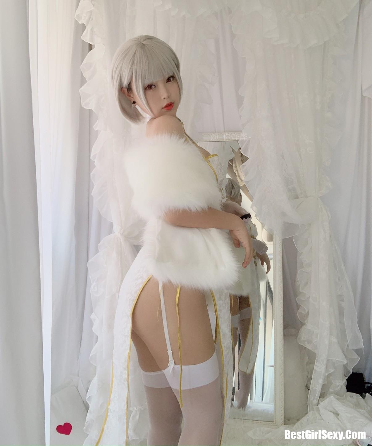 Coser@白烨 Vol.002 白旗袍