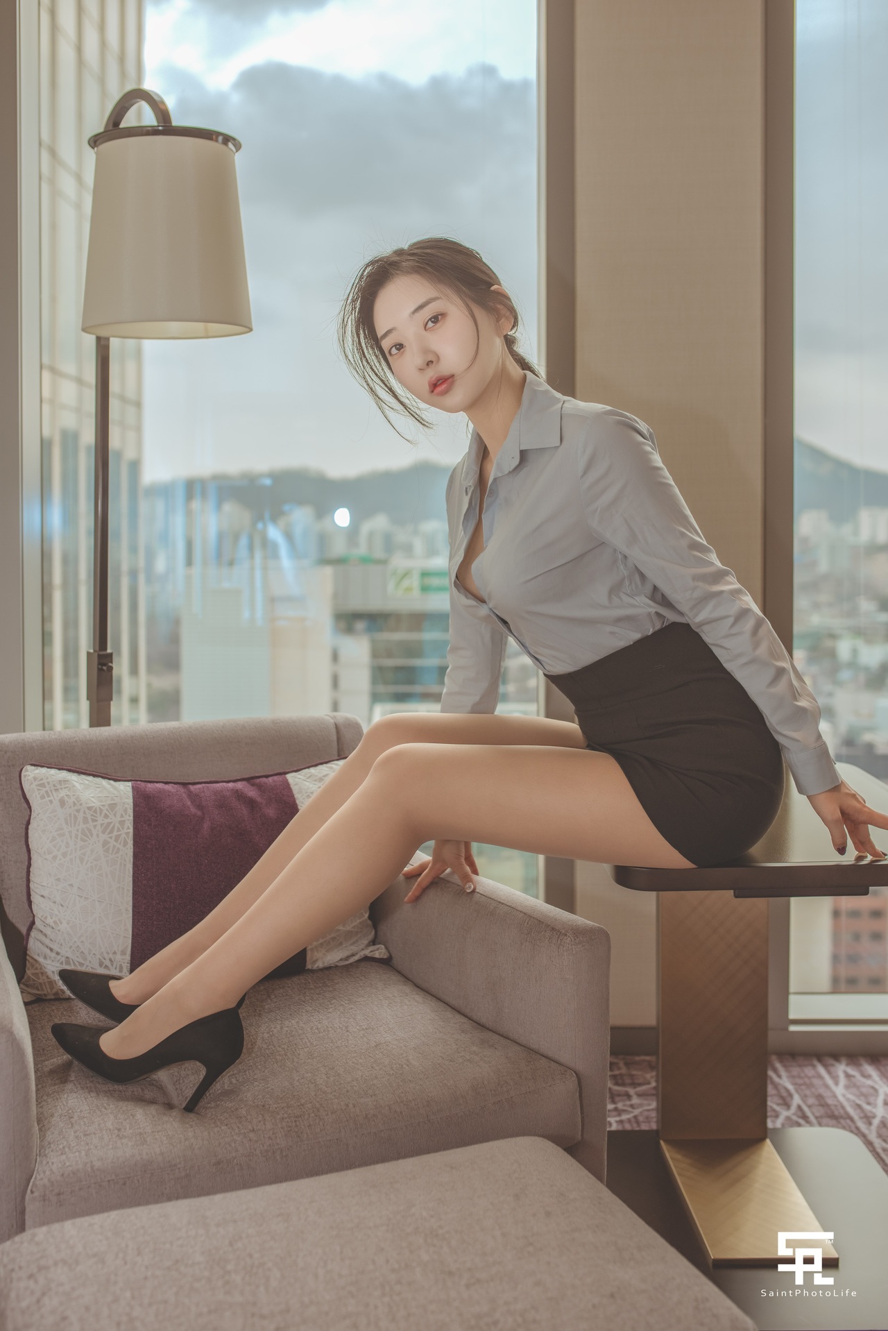 Zenny 신재은, [SAINT Photolife] OL Office Lady [36P]